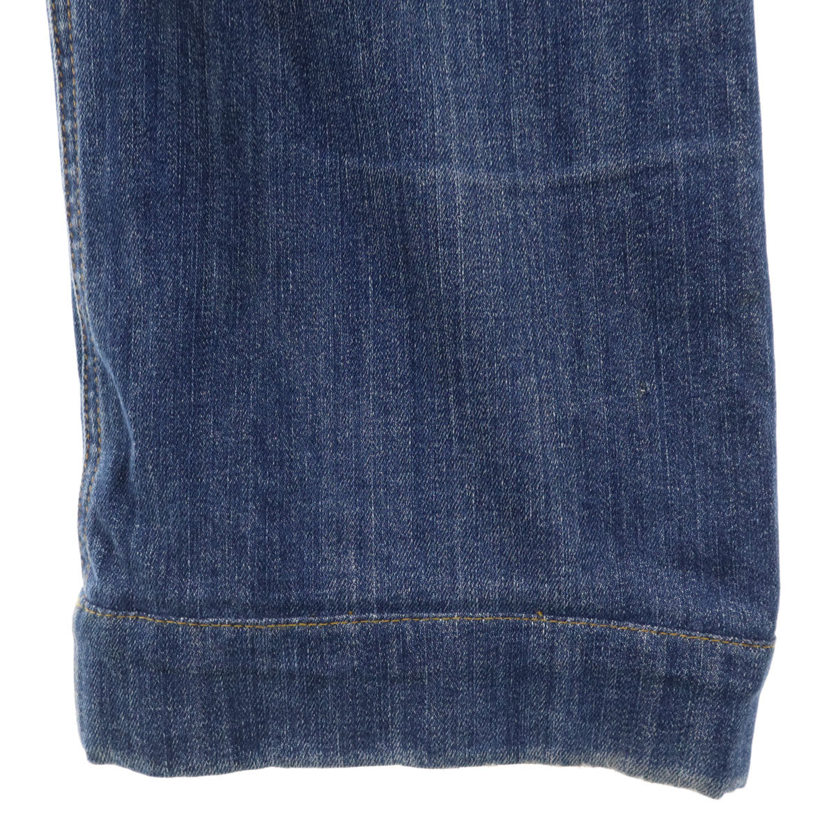 エムエムシックス メゾンマルジェラ カットオフ スリムデニムパンツ 38 ブラック系 ジーンズ レディース