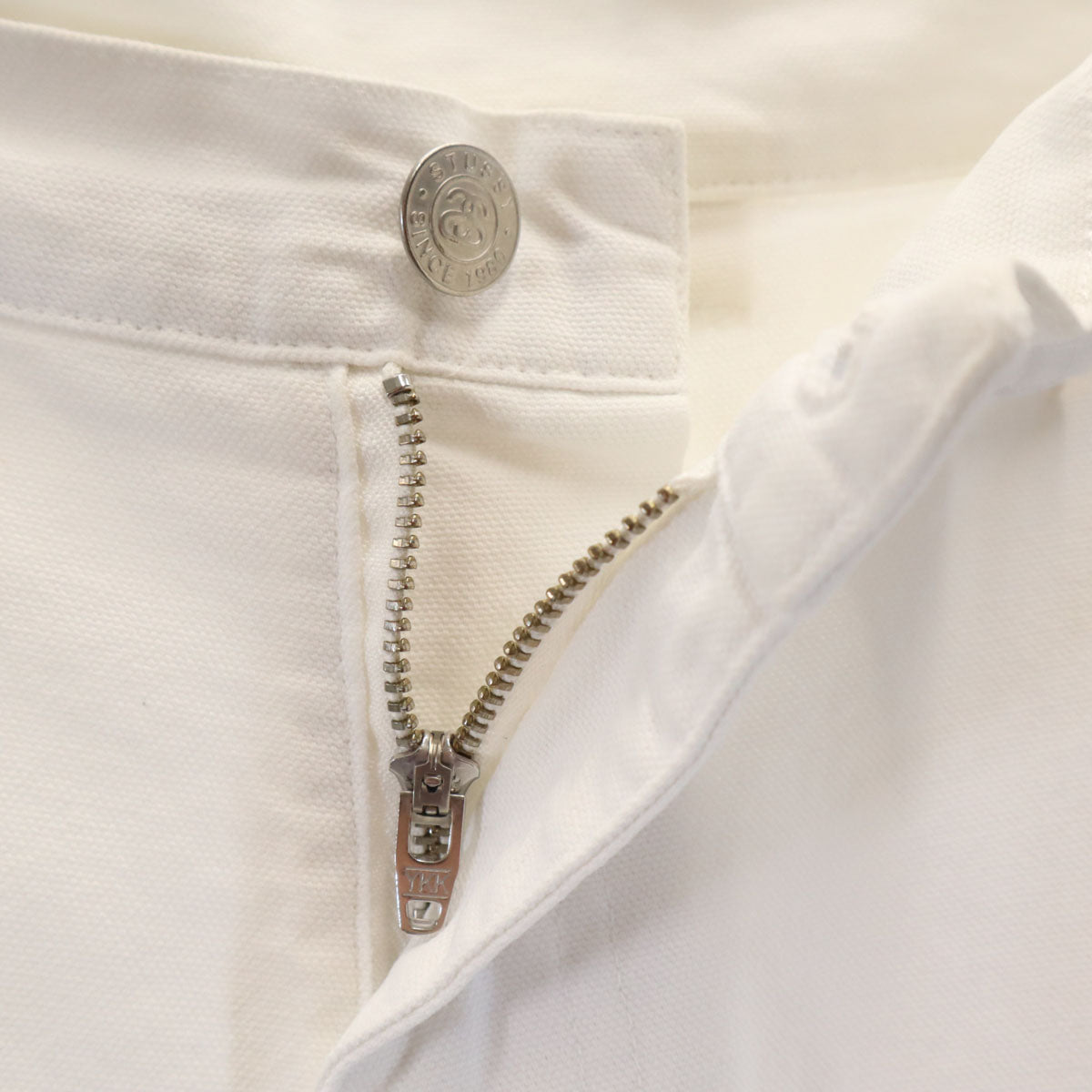 STUSSY ステューシー ダブルニー ペインターパンツ 5 ホワイト メンズ