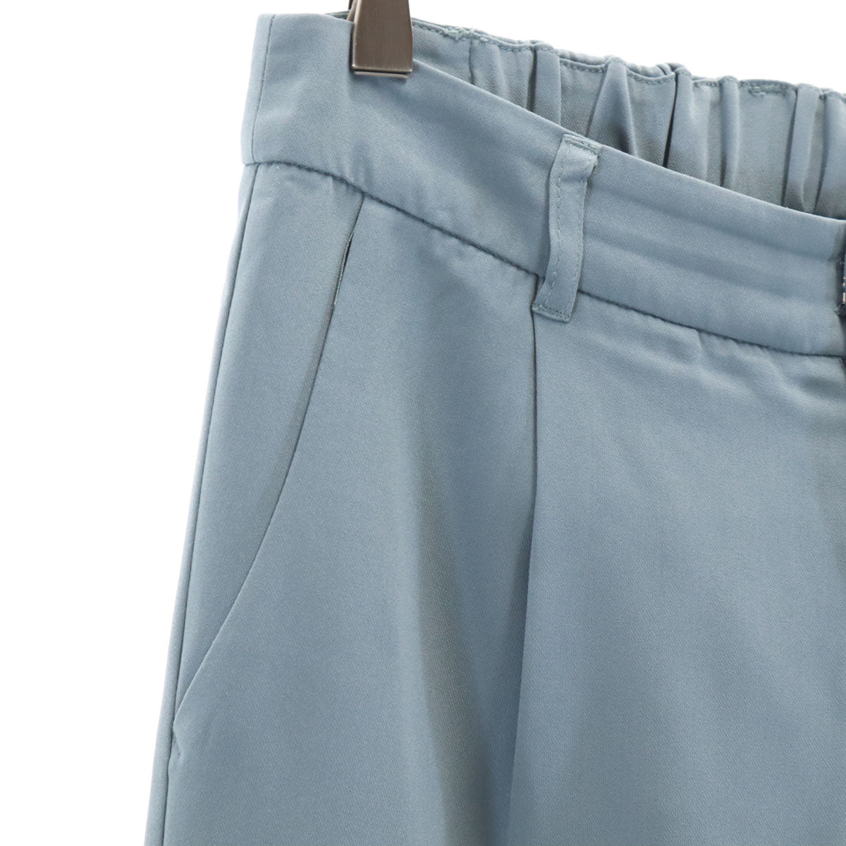 ITEMS URBAN RESEARCH アイテムズ アーバンリサーチ イージー スラックスパンツ FREE ブルーグレー レディース