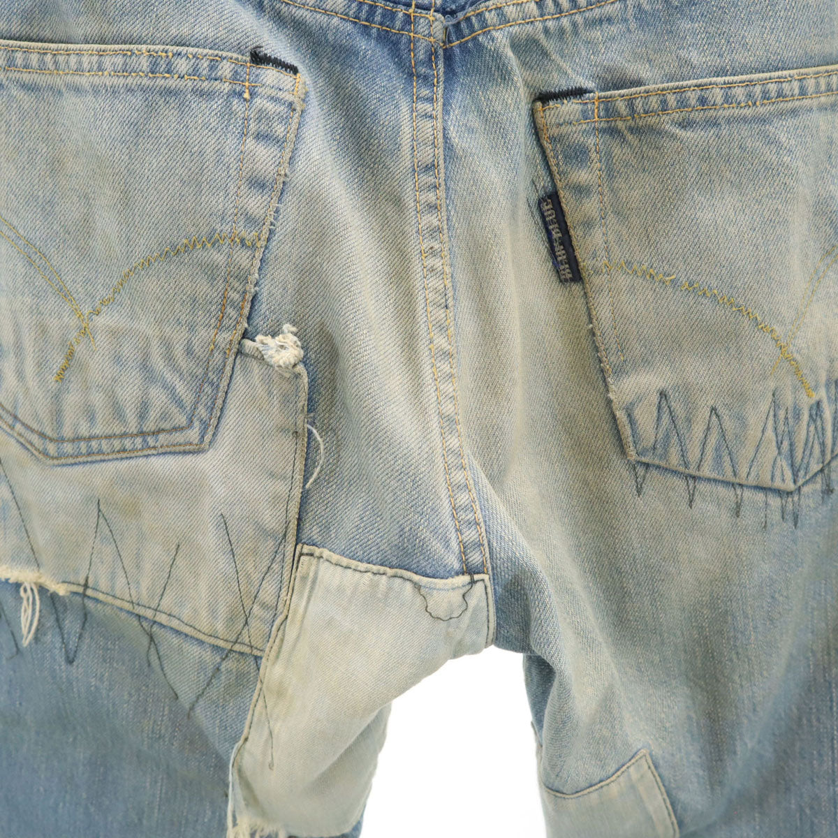 HYSTERIC GLAMOUR ヒステリックグラマー 日本製 スキニーデニムパンツ W23 ウォッシュブルー ジーンズ レディース