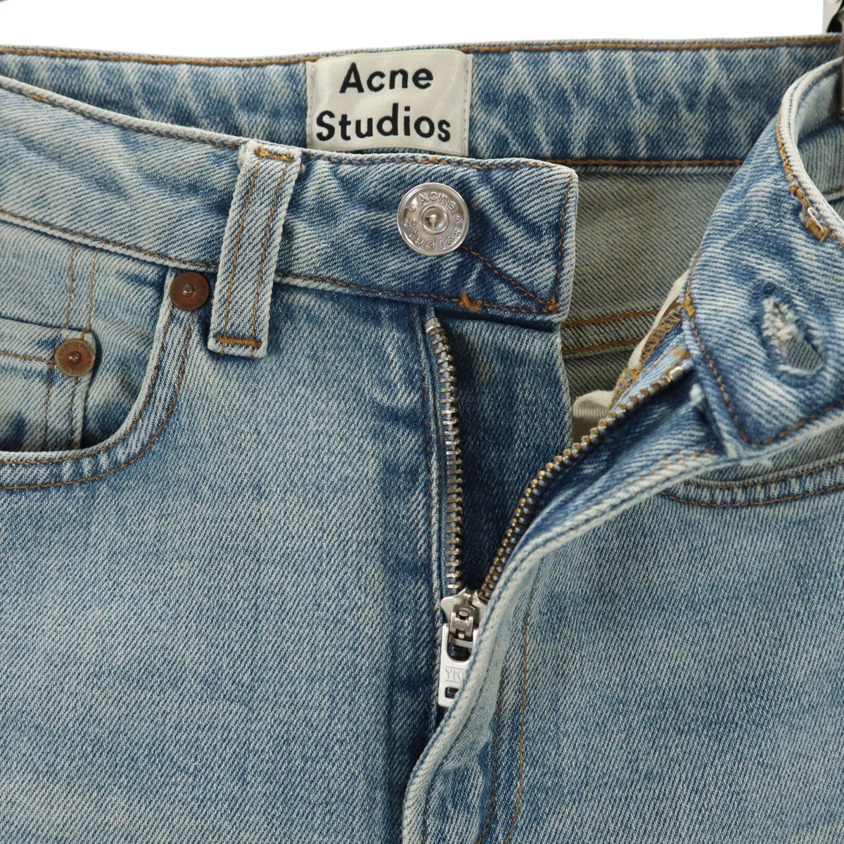 ACNE STUDIOS アクネストゥディオズ イタリア製 スキニーデニムパンツ W23 ウォッシュブルー ジーンズ レディース
