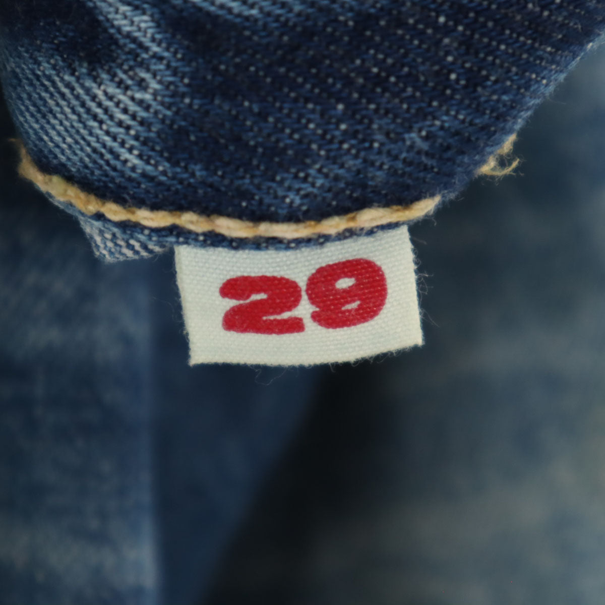 BLUE BLUE ブルーブルー 日本製 デニムパンツ W29 ウォッシュブルー ジーンズ メンズ