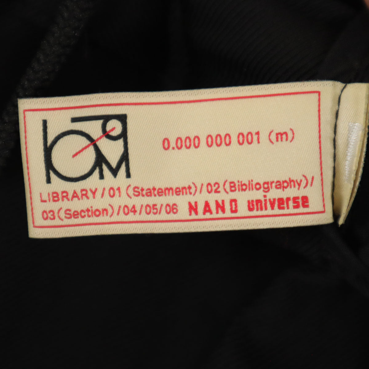 nano universe ナノユニバース カーゴパンツ 1 ブラック LB.03 レディース