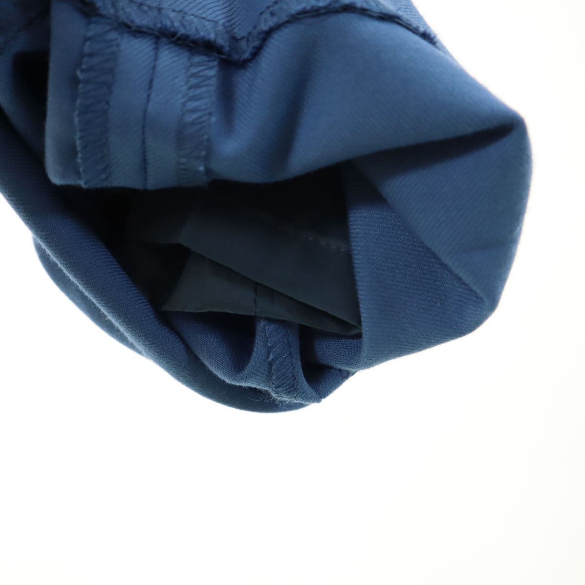 green label relaxing グリーンレーベルリラクシング テーパードパンツ 38 ブルー系 レディース