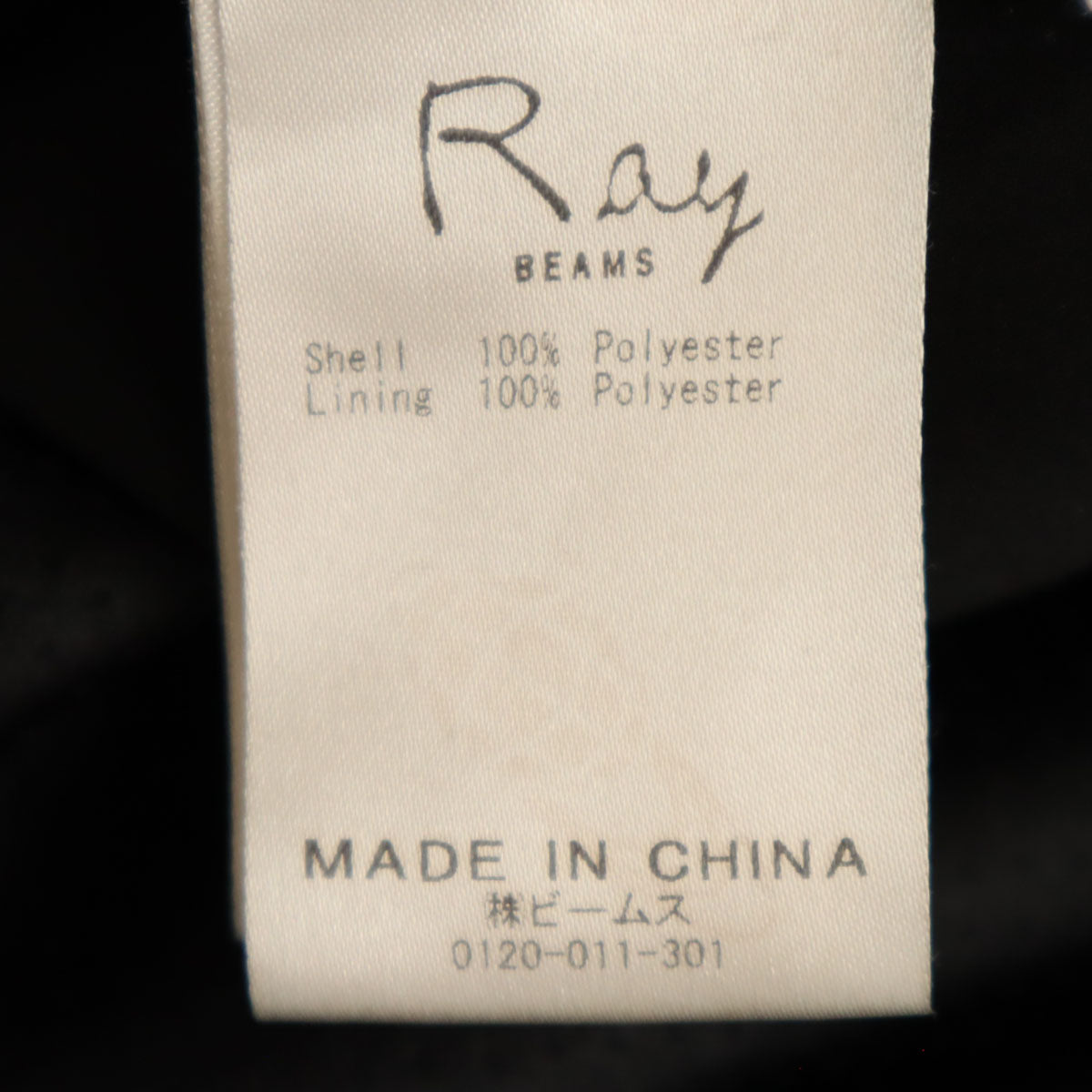 Ray Beams レイビームス ドット柄 サテン イージーパンツ 0 黒 レディース