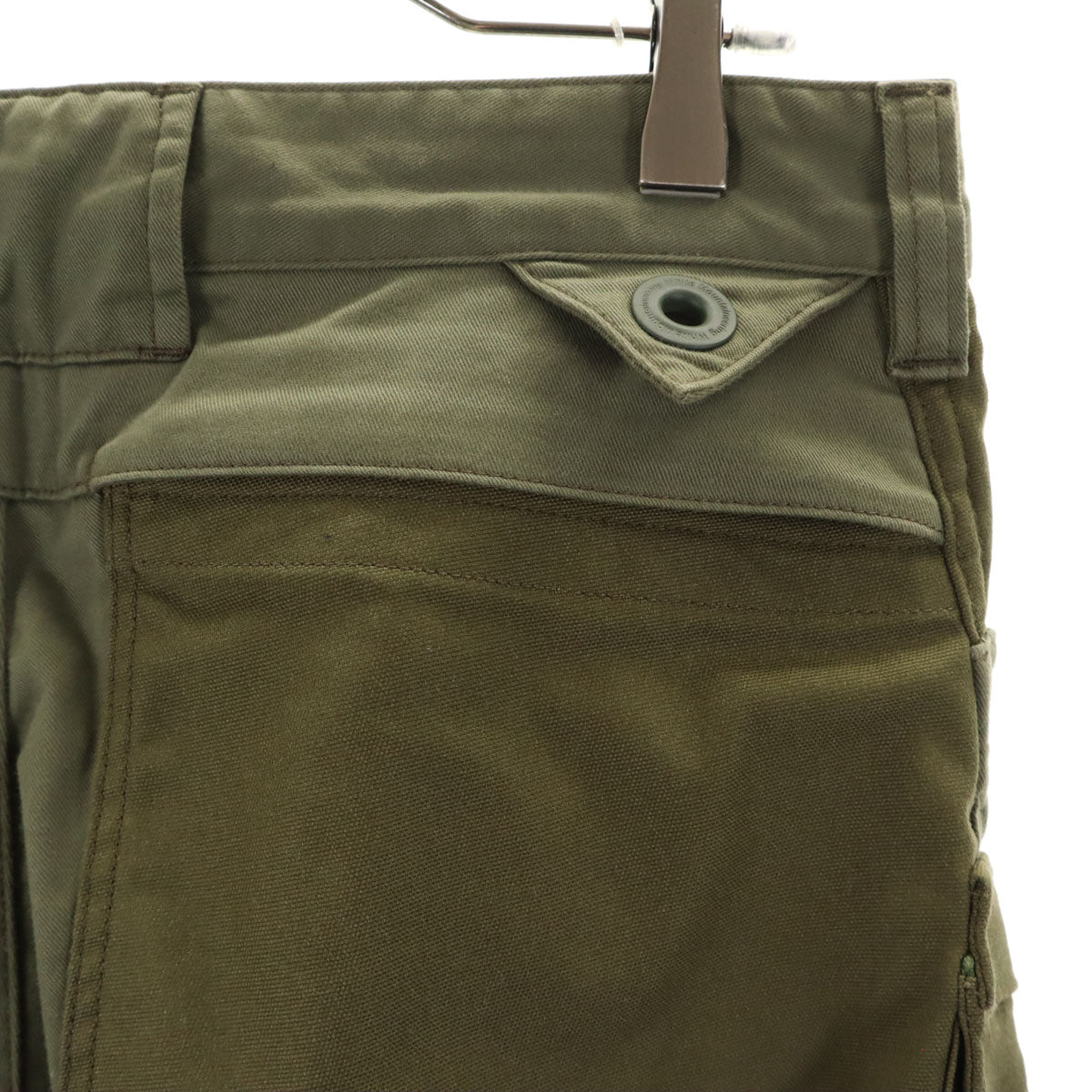 WHITE MOUNTAINEERING ホワイトマウンテニアリング 19SS 日本製 ツイル カーゴパンツ 1 カーキ メンズ