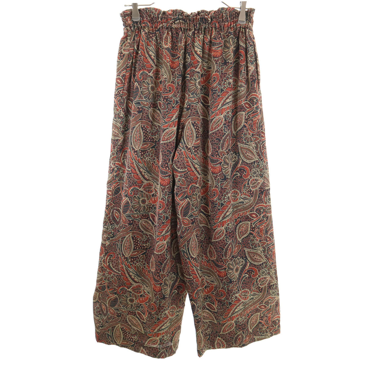 JOURNAL STANDARD ジャーナルスタンダード 日本製 ボタニカル柄 ワイドパンツ 36 レディース