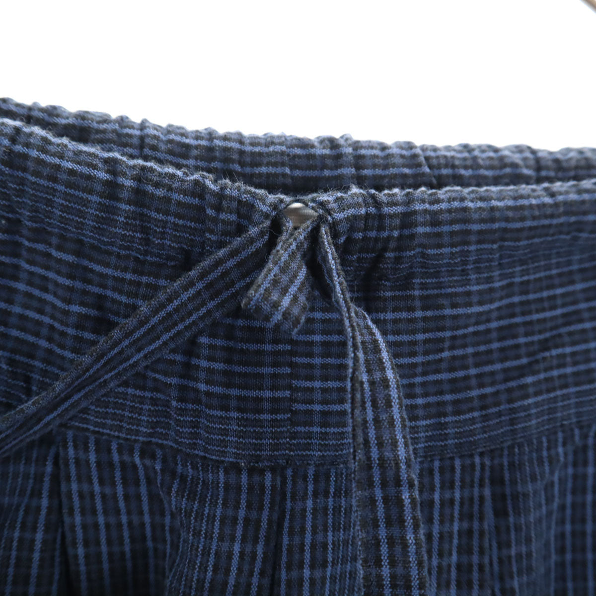 ランフランセダンタン 日本製 コットン ワイドパンツ グレー メンズ