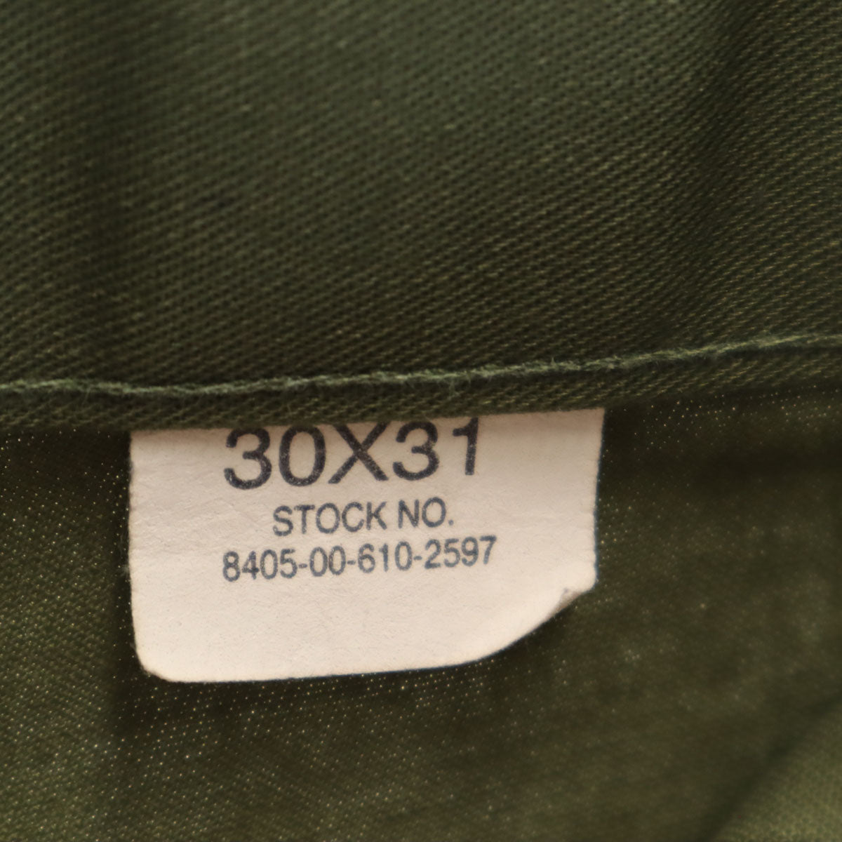 US ARMY アメリカ軍 90s オールド DLA ミリタリーパンツ W30 カーキ トラウザーズ メンズ