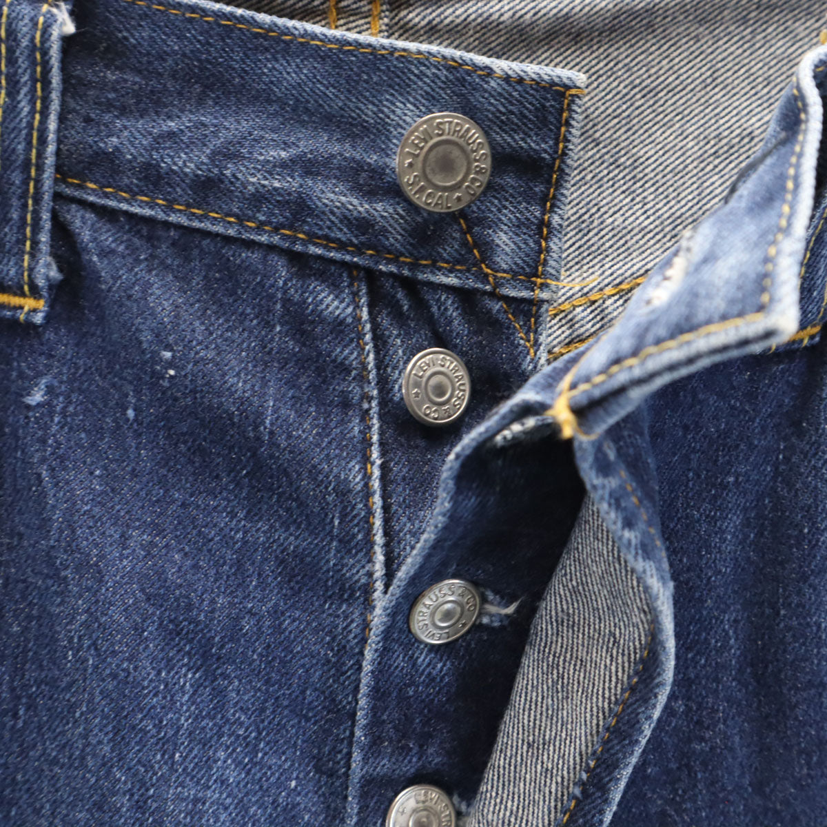 Levi's リーバイス 90s 501XX ビッグE 赤耳 バレンシア工場 オールド デニムパンツ W31 インディゴブルー ジーンズ Vステッチ 隠しリベット メンズ