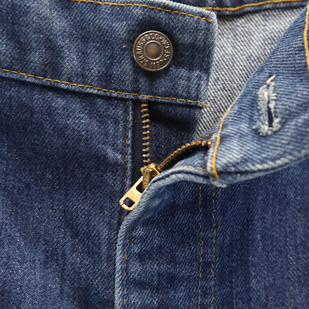 Levi's リーバイス 70s オレンジタブ ヴィンテージ 646 42タロン ベルボトム デニムパンツ インディゴブルー ジーンズ ビッグサイズ メンズ