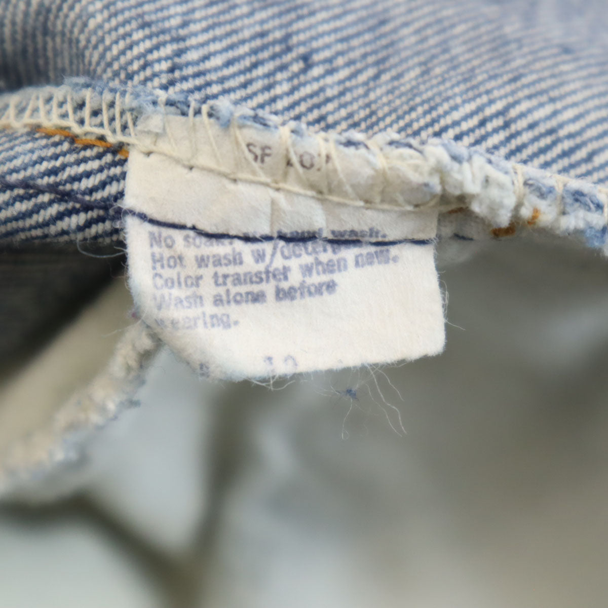 Levi's リーバイス 70s オレンジタブ ヴィンテージ 646 42タロン ベルボトム デニムパンツ インディゴブルー ジーンズ ビッグサイズ メンズ