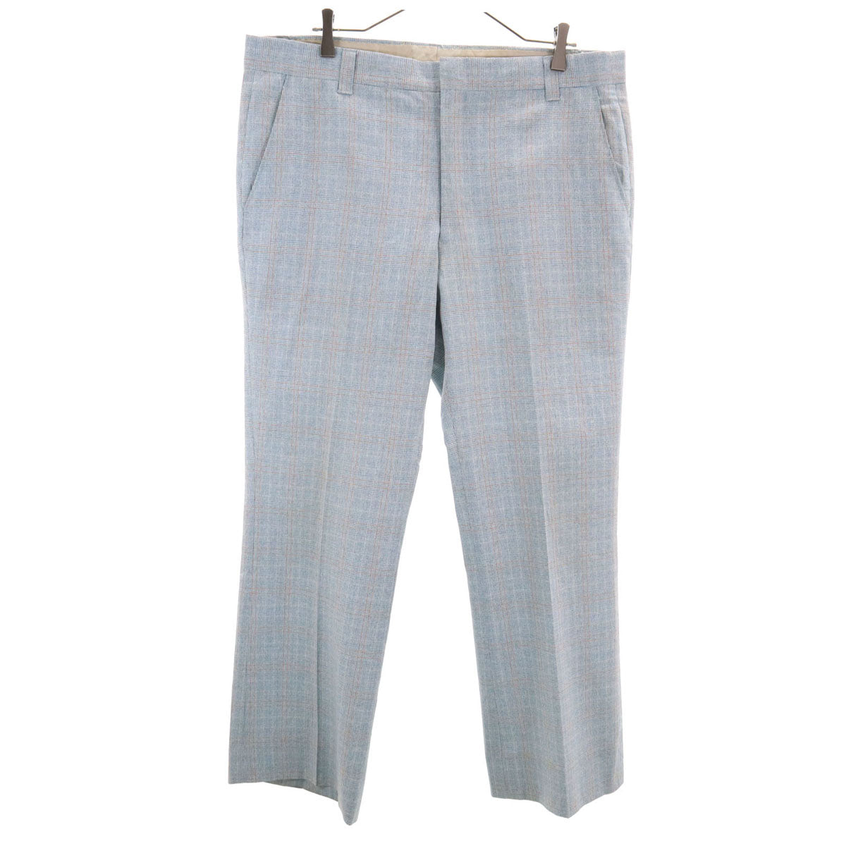 VINTAGE ヴィンテージ 70s 80s チェック柄 トラウザーズ パンツ ベージュ メンズ