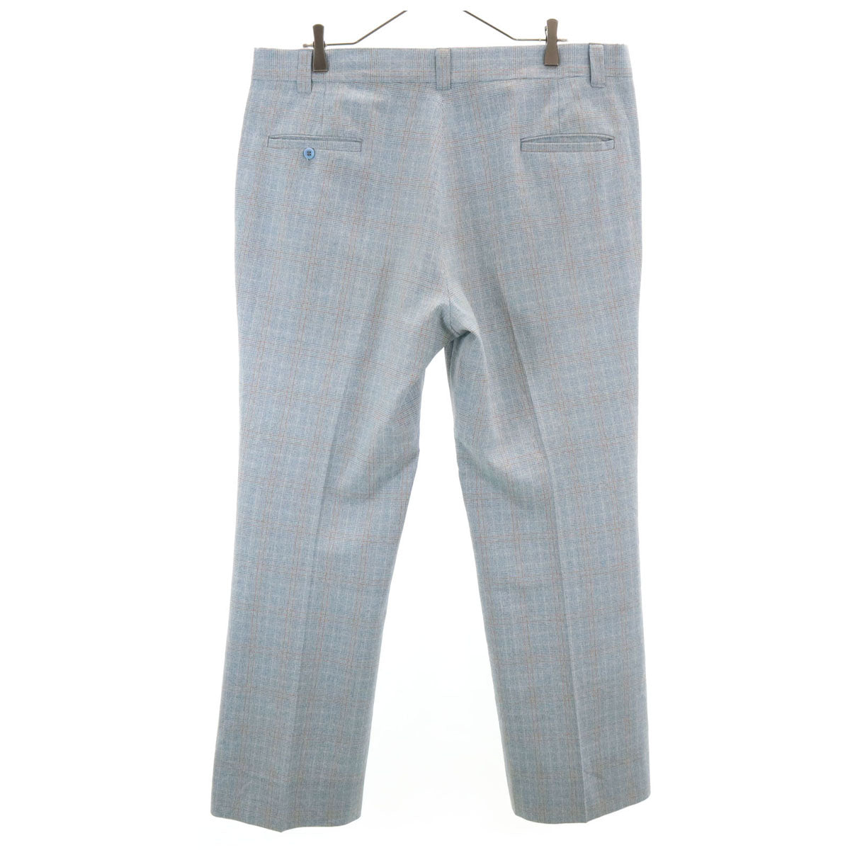 VINTAGE ヴィンテージ 70s 80s チェック柄 トラウザーズ パンツ ベージュ メンズ