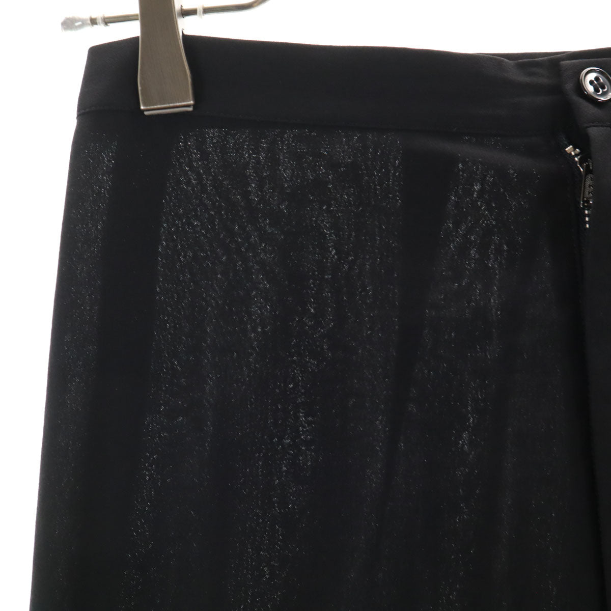 YVES SAINT LAURENT イヴサンローラン イタリア製 フレアデニムパンツ F38 インディゴ ジーンズ RIRIジップ ハート レディース