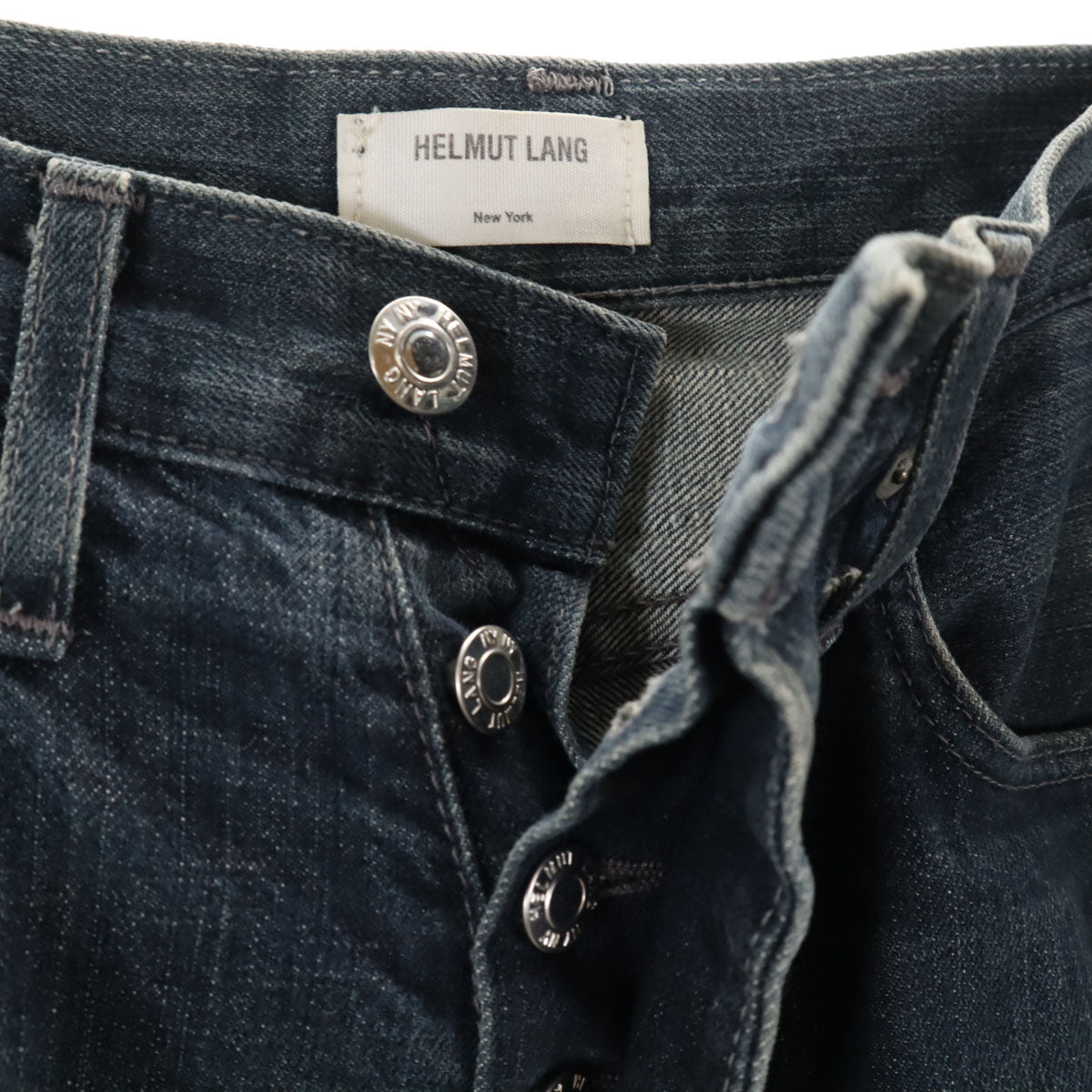 HELMUT LANG ヘルムートラング USA製 ストレートデニムパンツ W30 インディゴ ジーンズ メンズ