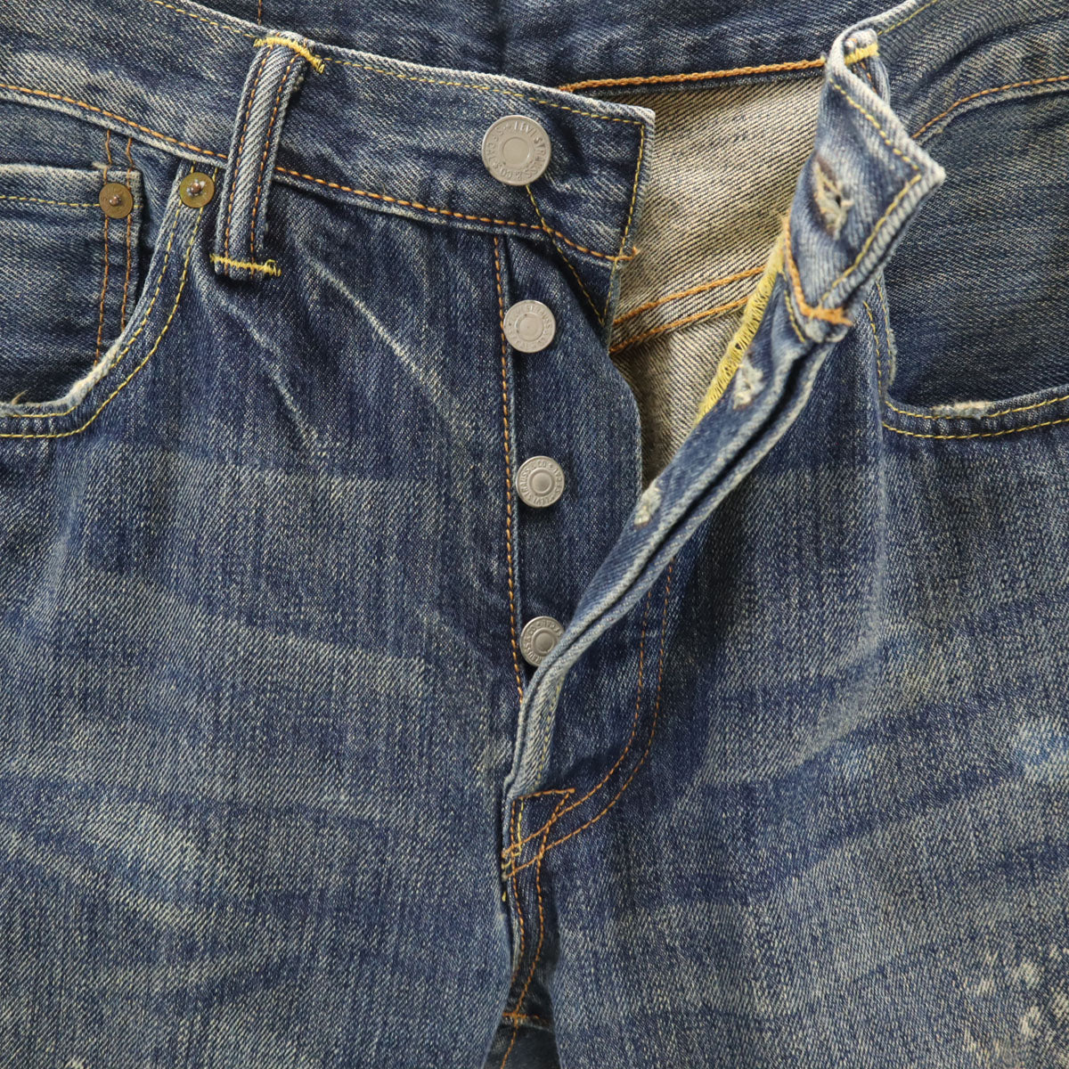 Levi's リーバイス 501 ストレートデニムパンツ w30 ボタンフライ ジーンズ メンズ