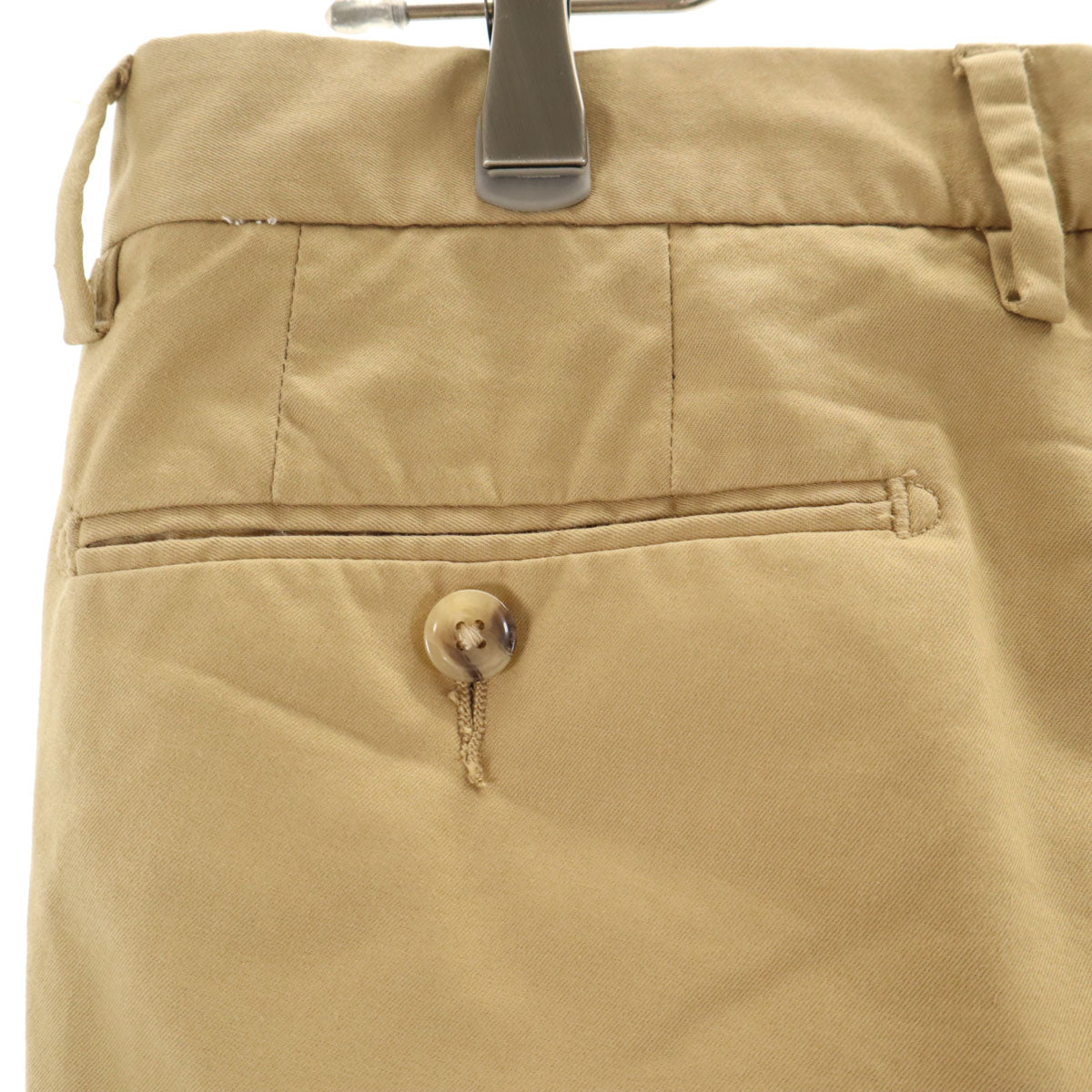 未使用 Fraizzoli フライツォーリ & C. MILANO イタリア製 ストレッチ ストレートパンツ 46 レッド系 聖林公司 メンズ