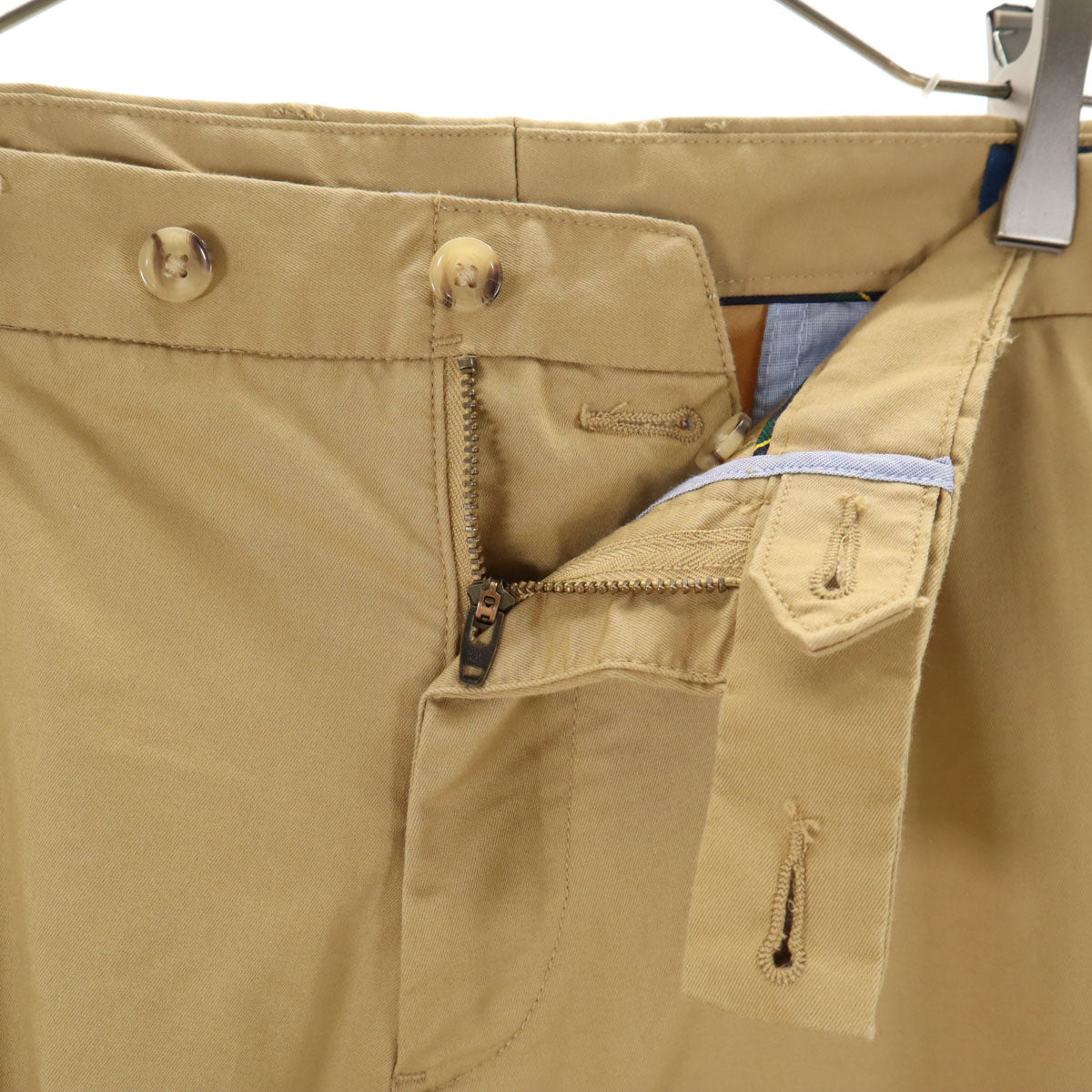 未使用 Fraizzoli フライツォーリ & C. MILANO イタリア製 ストレッチ ストレートパンツ 46 レッド系 聖林公司 メンズ