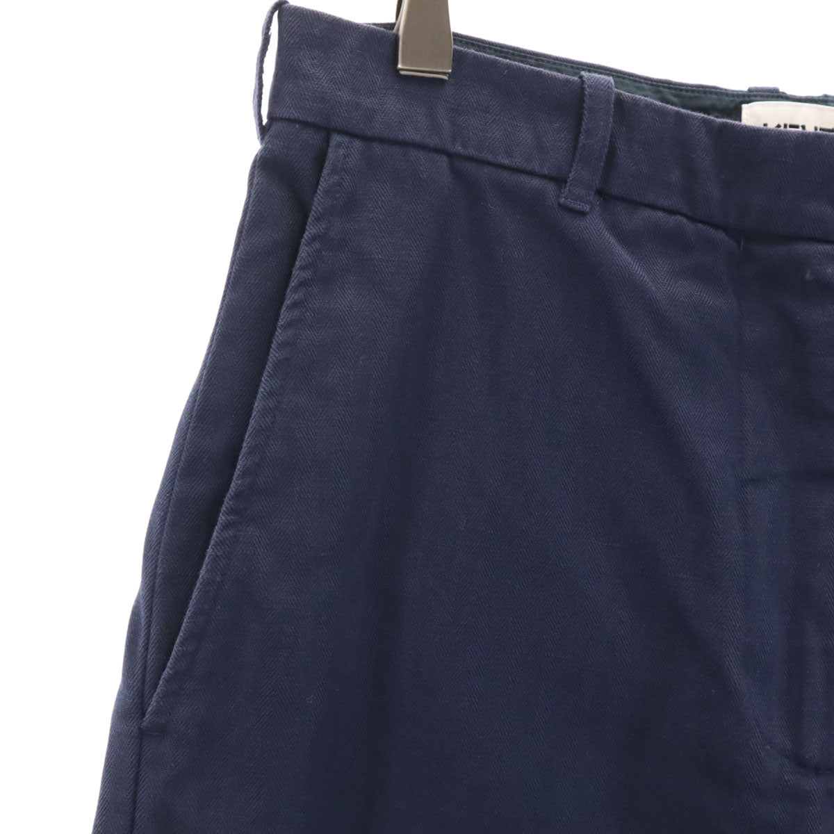 KENZO ケンゾー ヘリンボーン ワーク ワイドパンツ 40 ネイビー メンズ