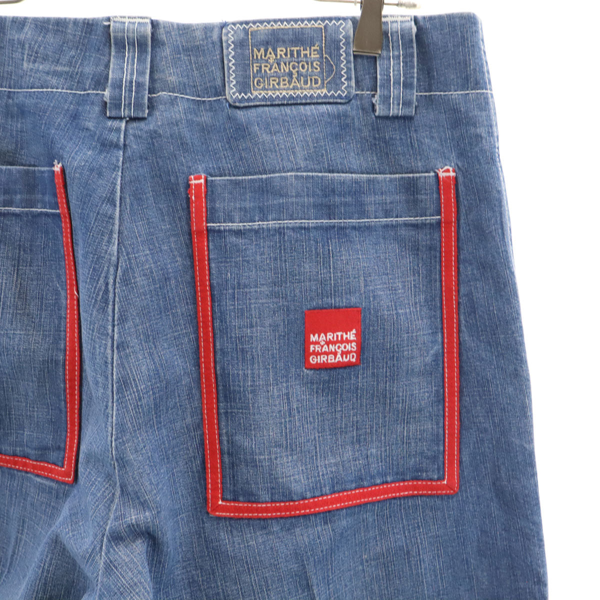 Levi's リーバイス 80s 26048 0214 ヴィンテージ 42タロン クラッシュ加工 テーパードデニムパンツ 13 ウォッシュブルー ジーンズ レディース