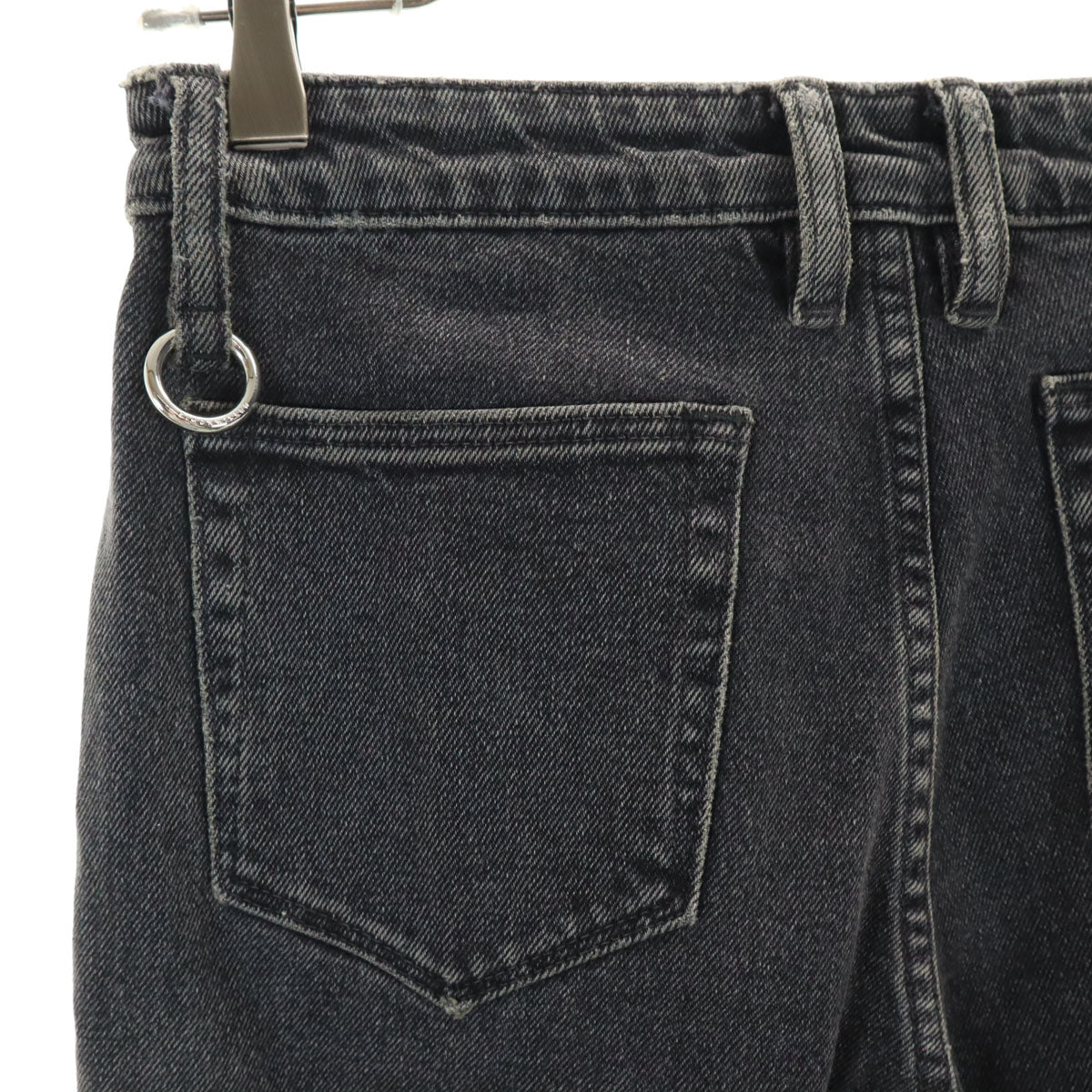 SIMON MILLER サイモンミラー USA製 ストレートデニムパンツ W26 グレー系 ジーンズ レディース