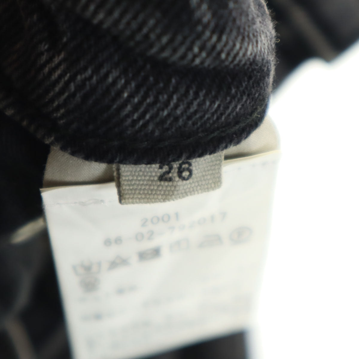 SIMON MILLER サイモンミラー USA製 ストレートデニムパンツ W26 グレー系 ジーンズ レディース