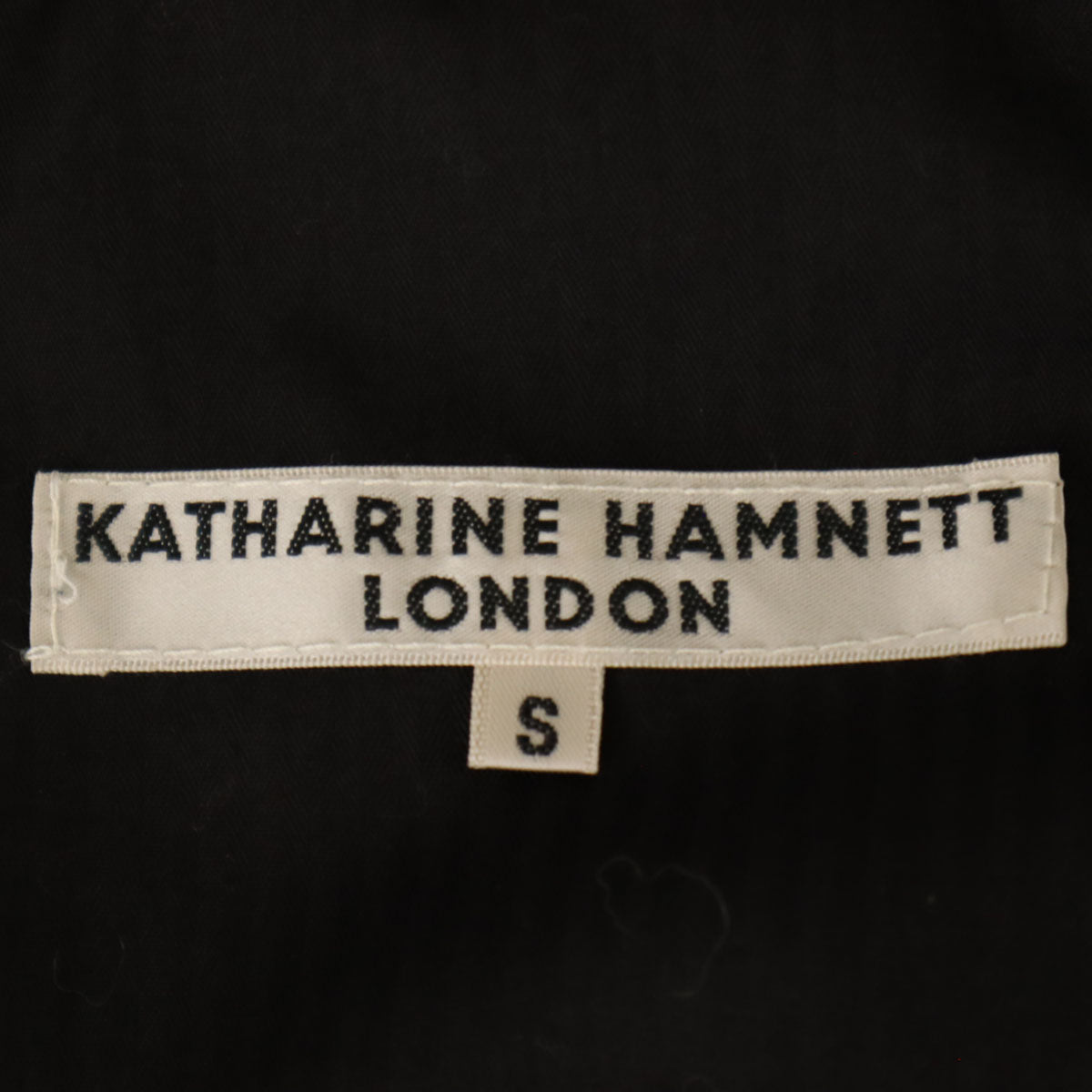 KATHARINE HAMNETT LONDON キャサリンハムネットロンドン スラックスパンツ S チャコール トラウザー メンズ