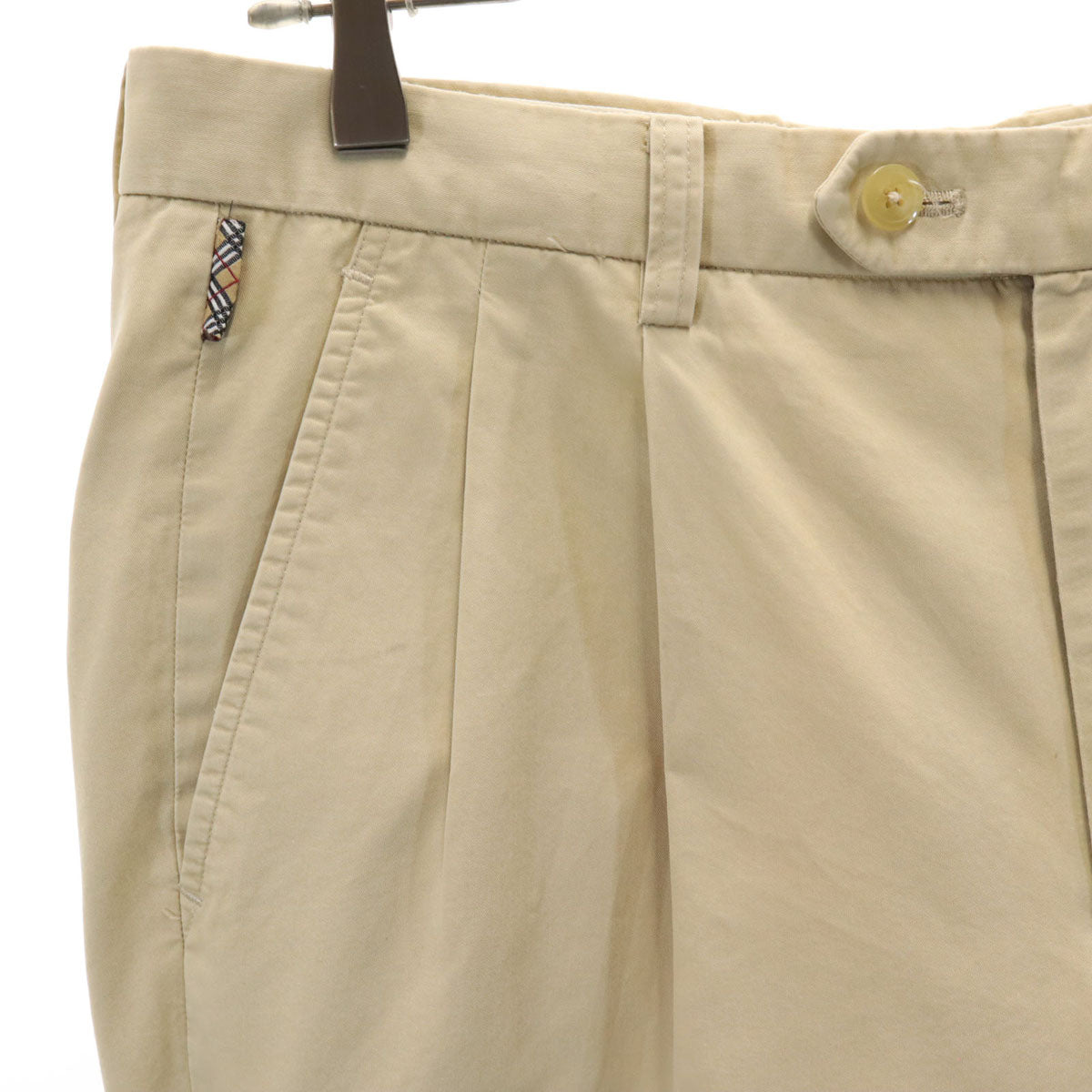 BURBERRY LONDON バーバリーロンドン スラックスパンツ 82 ベージュ 三陽商会 メンズ