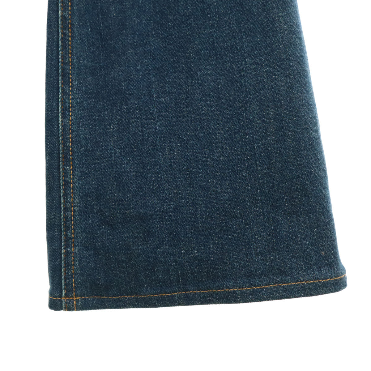 YVES SAINT LAURENT イヴサンローラン イタリア製 ブーツカットデニムパンツ 38 インディゴブルー ジーンズ レディース