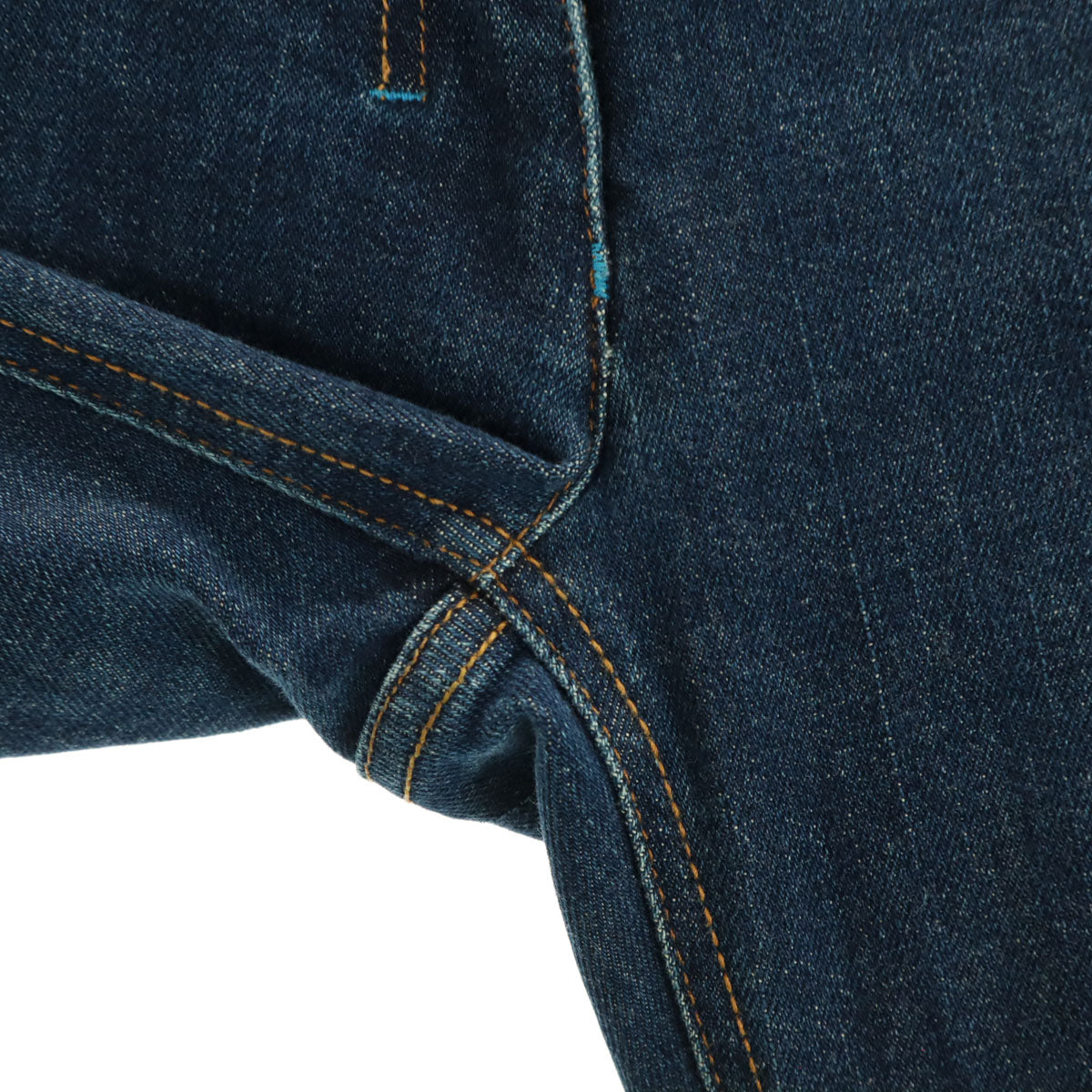 YVES SAINT LAURENT イヴサンローラン イタリア製 ブーツカットデニムパンツ 38 インディゴブルー ジーンズ レディース