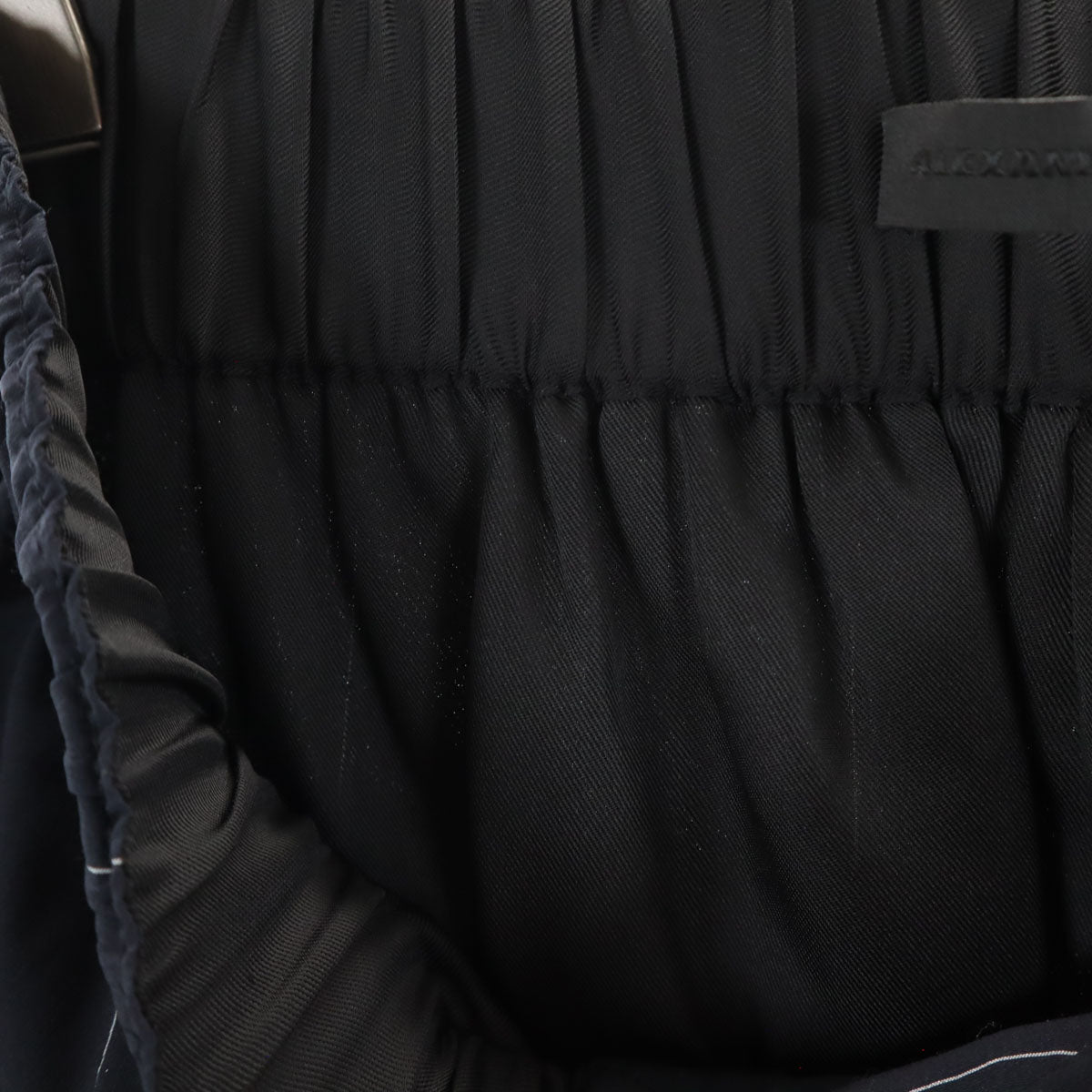 Alexander Wang アレキサンダーワン ストライプ柄 イージーパンツ 44 ネイビー レディース