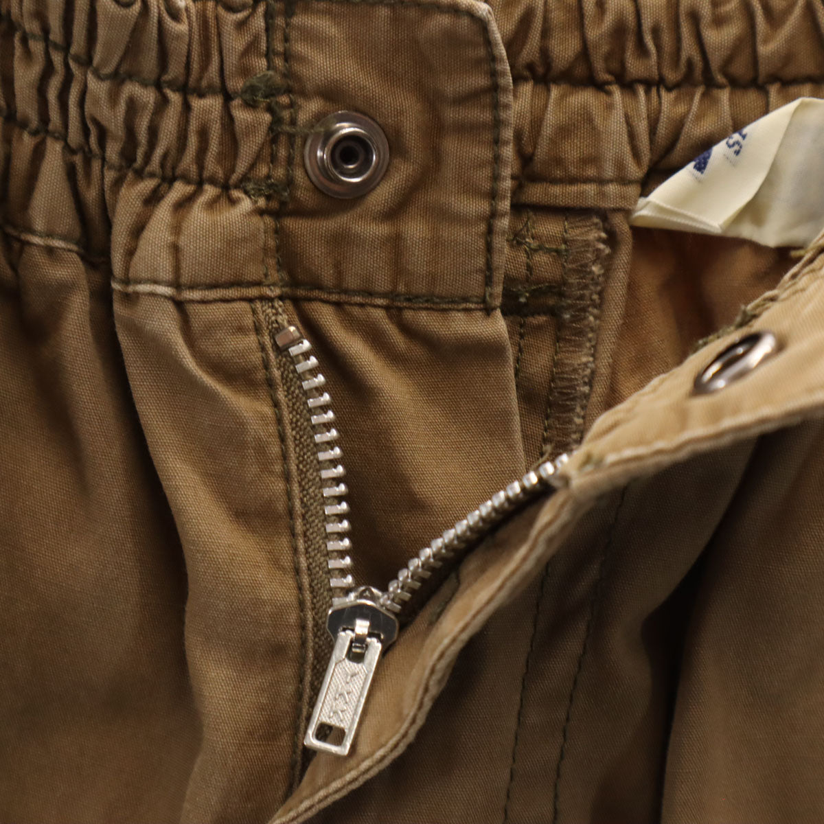 HAI SPORTING GEAR ハイスポーティングギア 90s 日本製 オールド テーパードパンツ M ブラウン イッセイミヤケ レディース