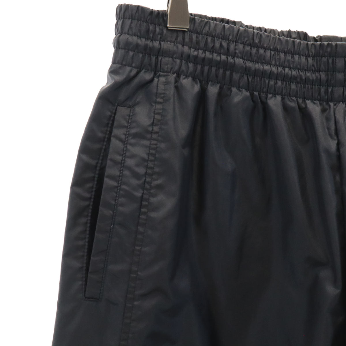 adidas アディダス 80s 日本製 ヴィンテージ ウインドパンツ L-O ブラック デサント メンズ