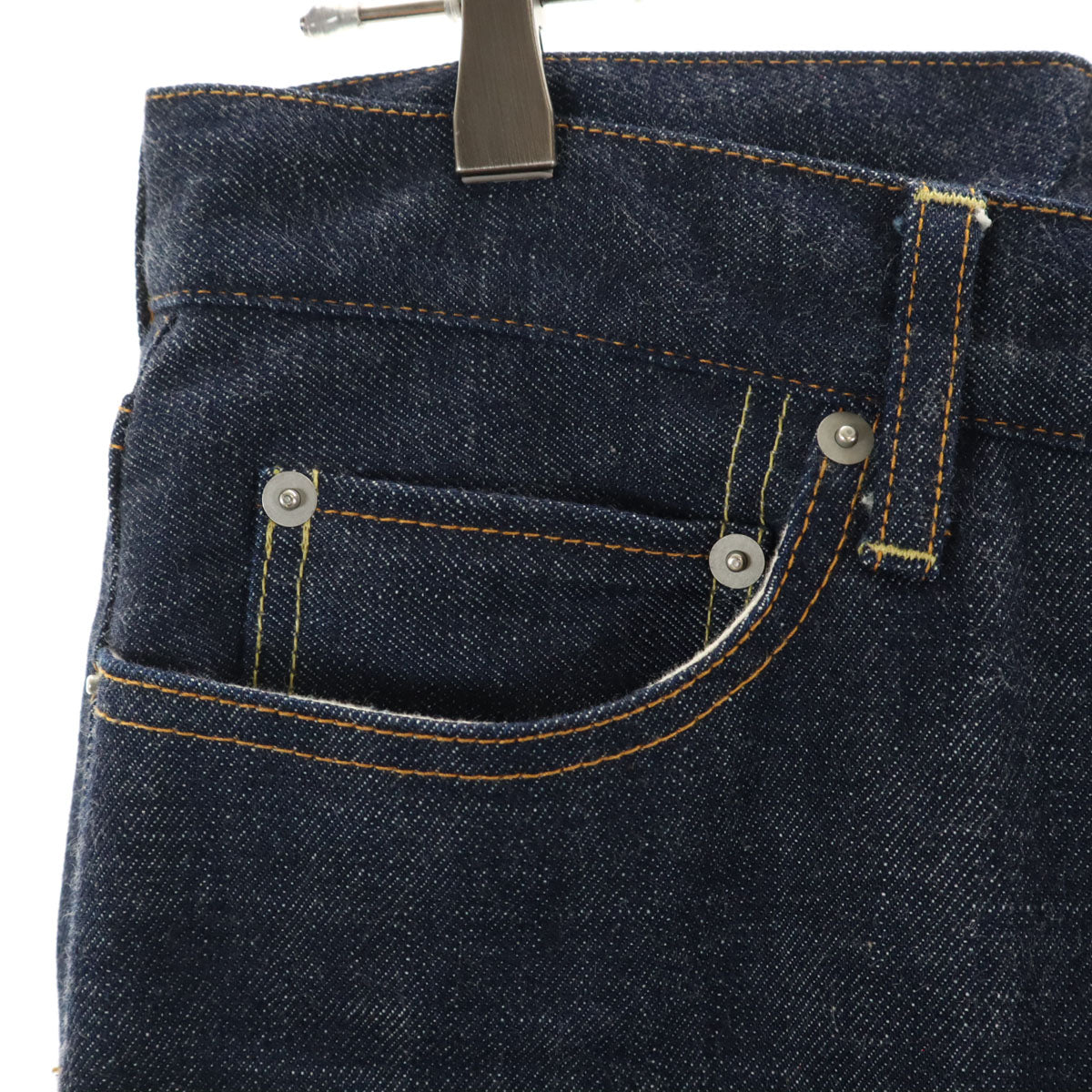 Old Man's Tailor オールドマンズテーラー 日本製 テーパードパンツ S インディゴ ジーンズ レディース