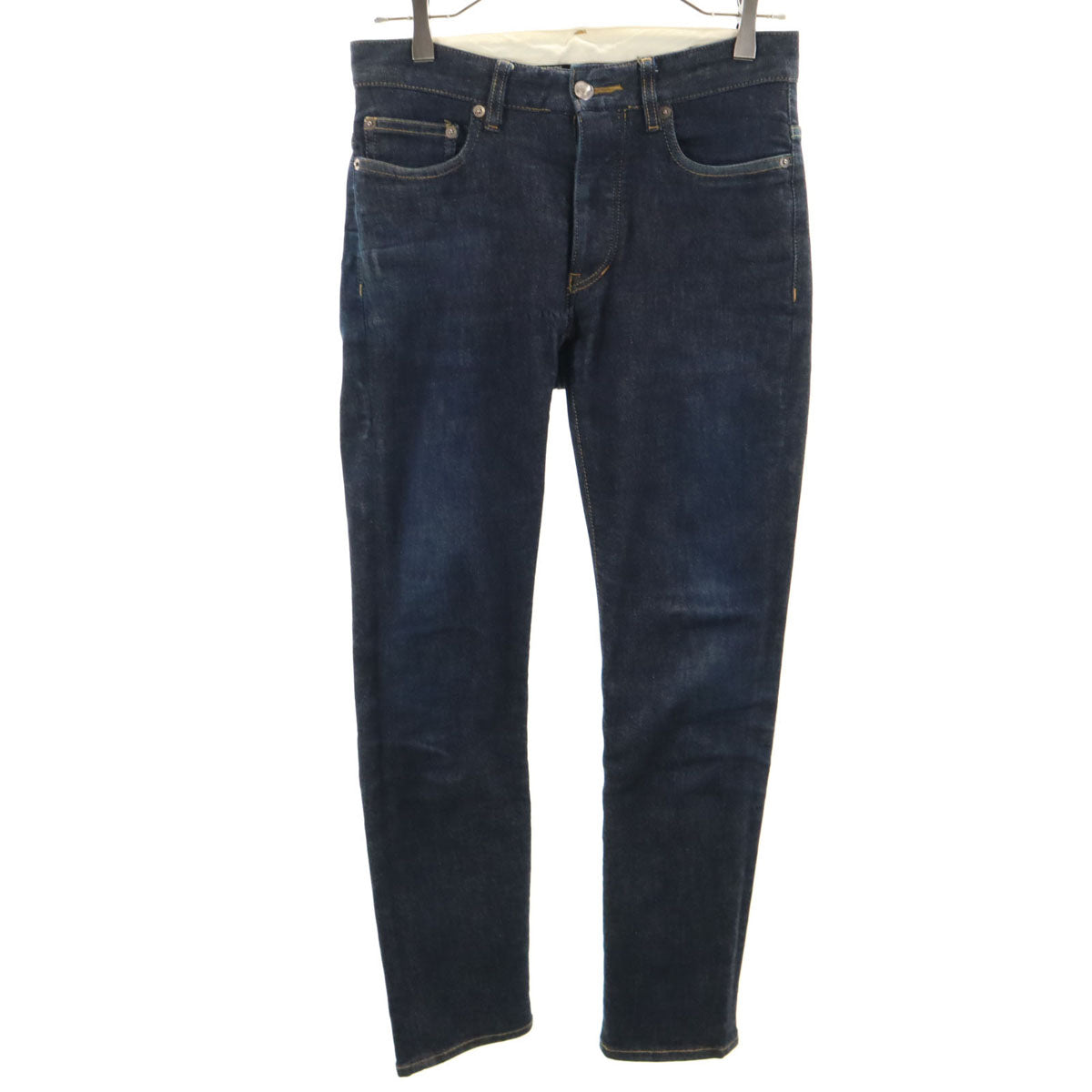 ATTACHMENT アタッチメント 日本製 総柄 スリムデニムパンツ 1 インディゴ ストレッチ ジーンズ メンズ