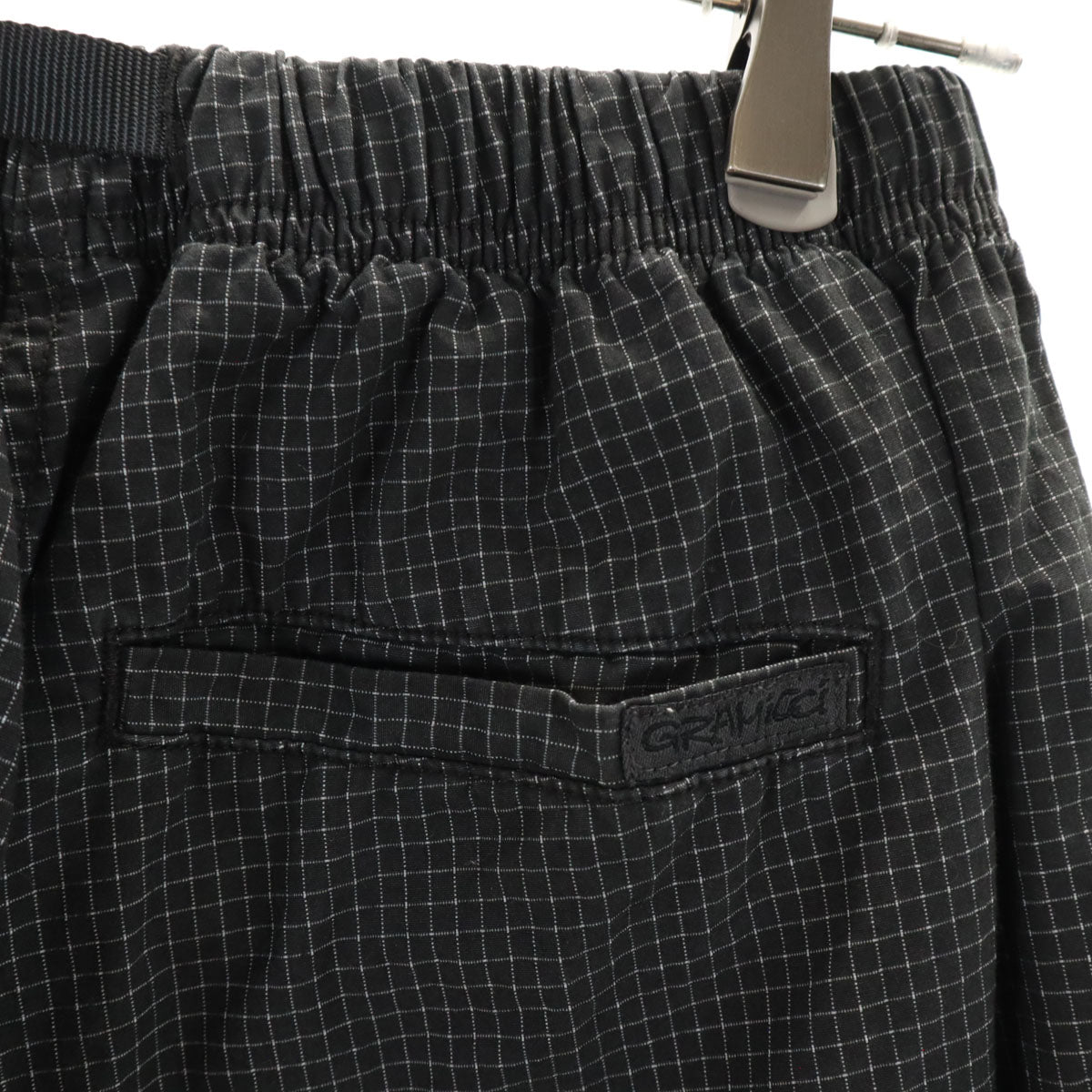 Gramicci グラミチ B:MING by BEAMS ビームス別注 チェック柄 クライミングパンツ M チャコールブラック アウトドア メンズ