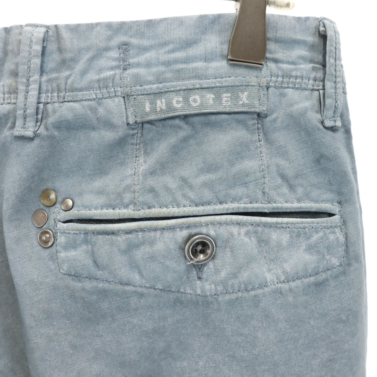 INCOTEX インコテックス パンツ W31 グレー系 メンズ