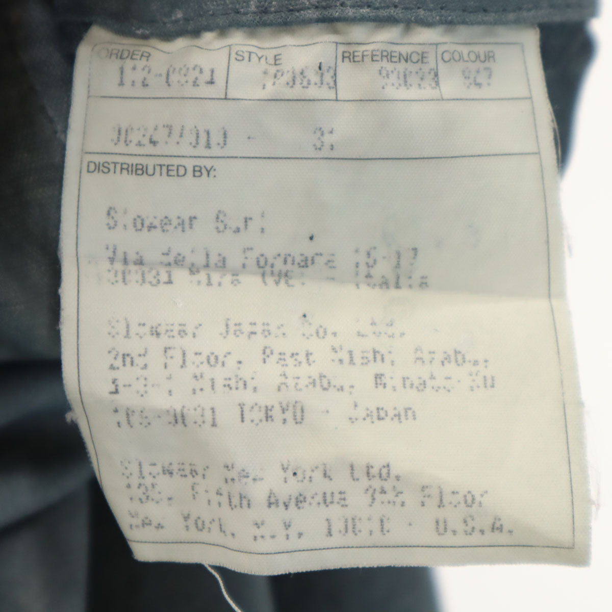 INCOTEX インコテックス パンツ W31 グレー系 メンズ