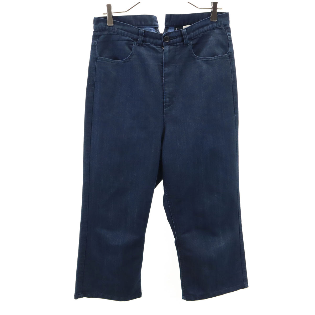 tricot COMME des GARCONS トリコットコムデギャルソン デニム クロップドパンツ S ネイビー メンズ