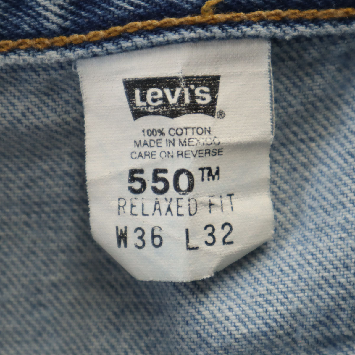 Levi's リーバイス 90s 550TM オールド テーパードデニムパンツ W36 ジーンズ メンズ