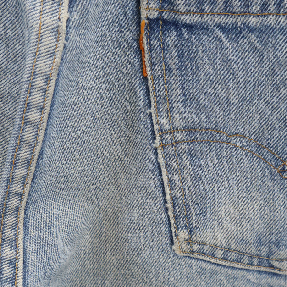 Levi's リーバイス 80s オレンジタブ ヴィンテージ ボタン裏8 デニムパンツ W30 ウォッシュブルー TALONジップ ジーンズ レディース