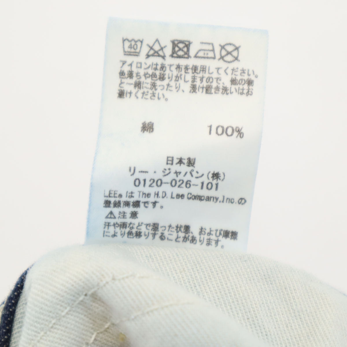 Lee リー 日本製 デニムペインターパンツ M インディゴ ジーンズ メンズ