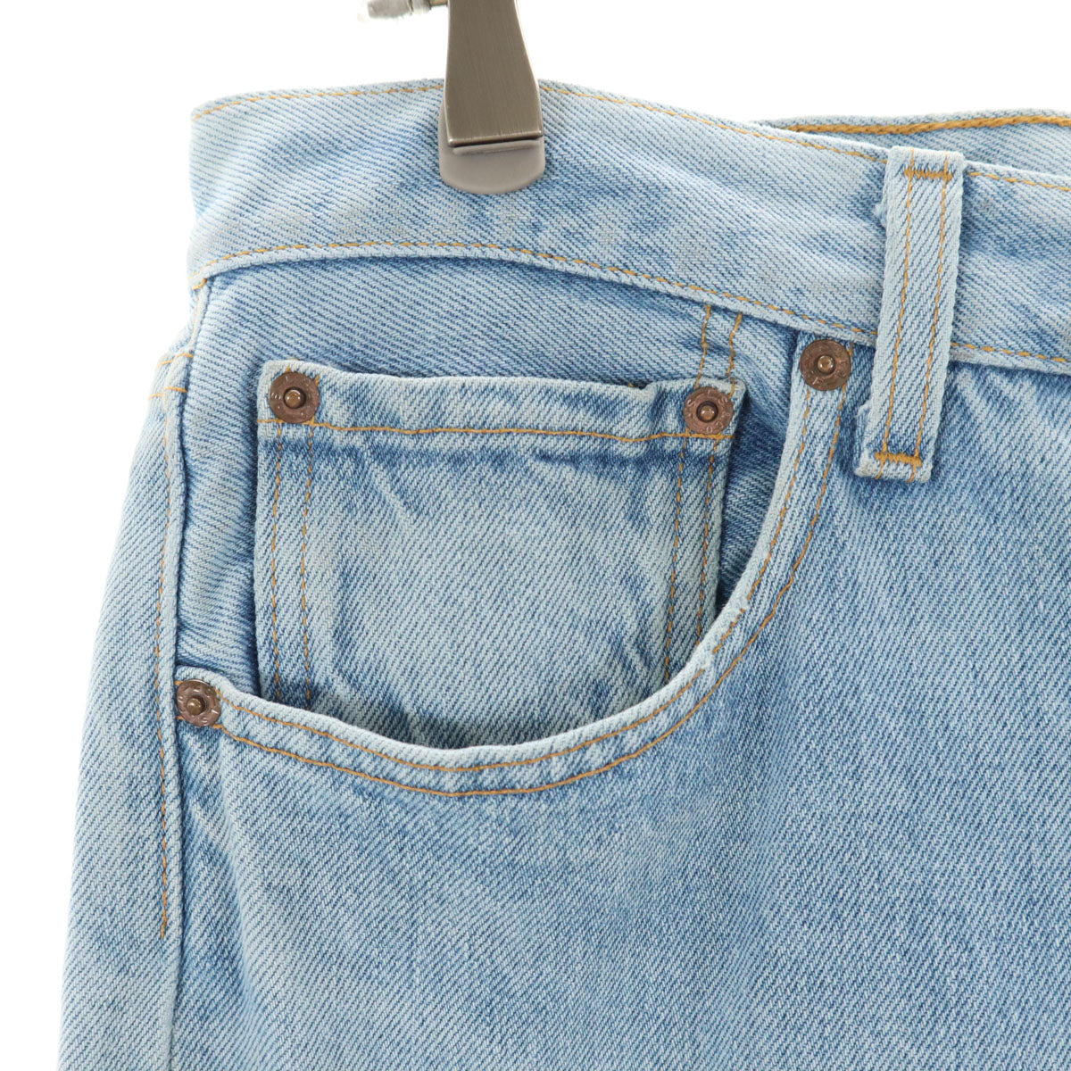 Levi's リーバイス 90s USA製 オールド ストレートデニムパンツ W33 ブルー系 501 メンズ