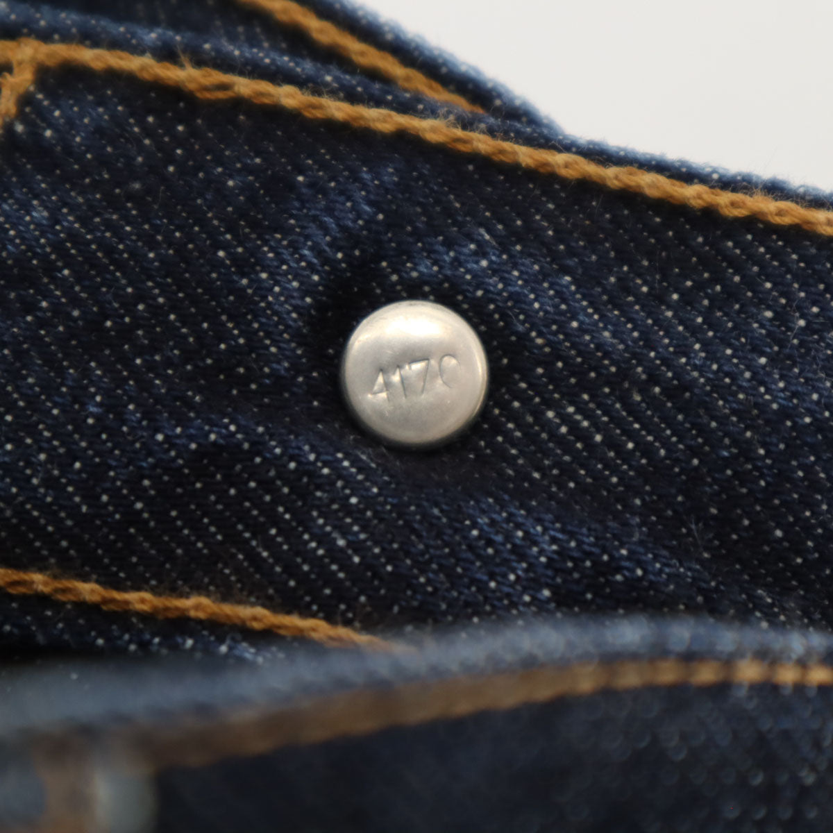 Levi's リーバイス USA製 505 ストレートデニムパンツ W34 ネイビー ジーンズ メンズ