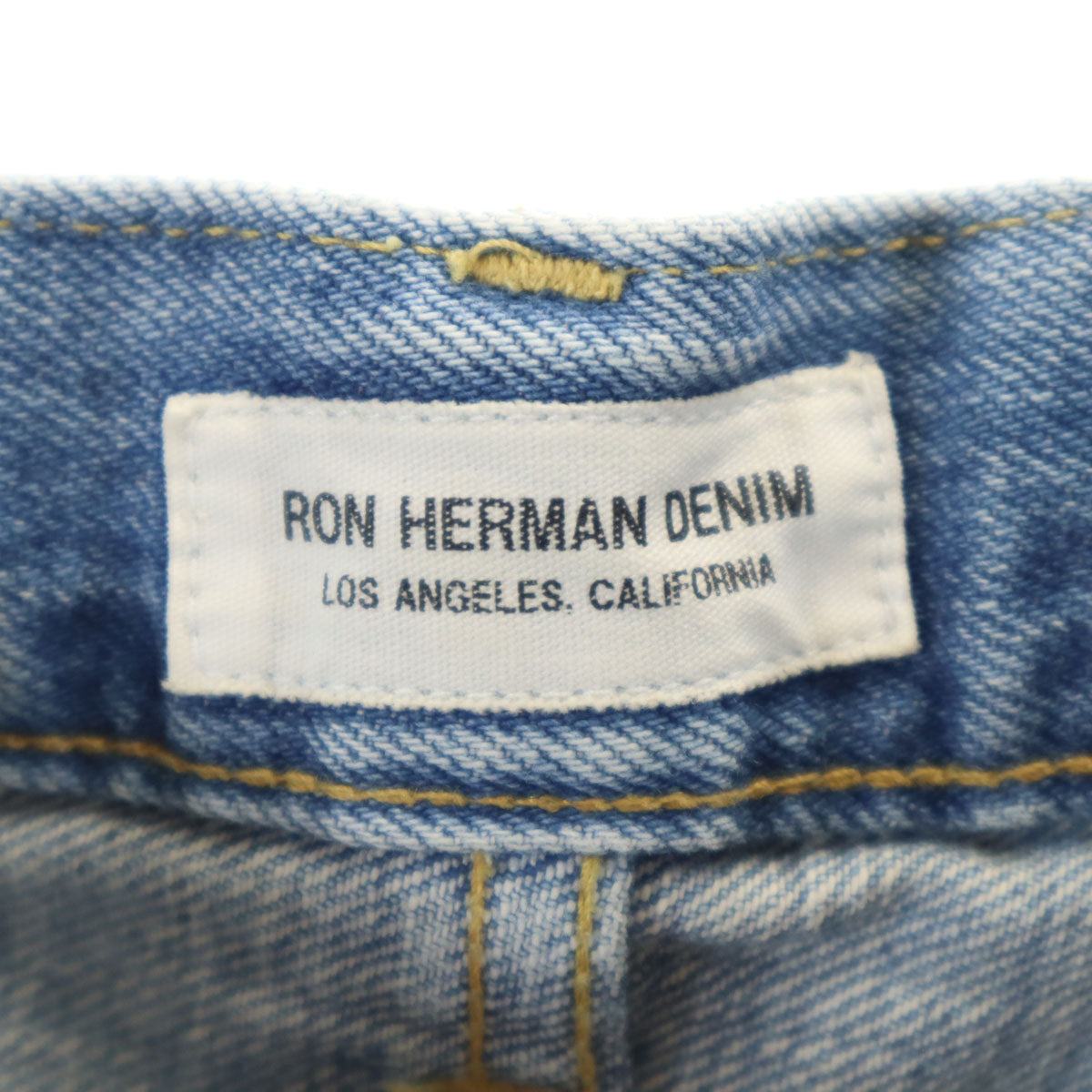 Ron Herman ロンハーマン 日本製 テーパードデニムパンツ W33 ジーンズ ボタンフライ メンズ