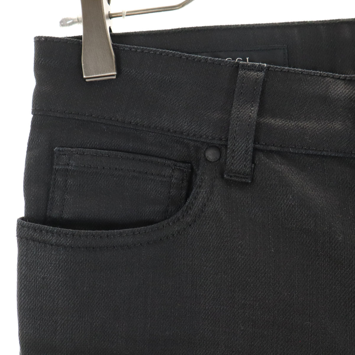 GUCCI グッチ イタリア製 ストレートパンツ 36 ブラック レディース