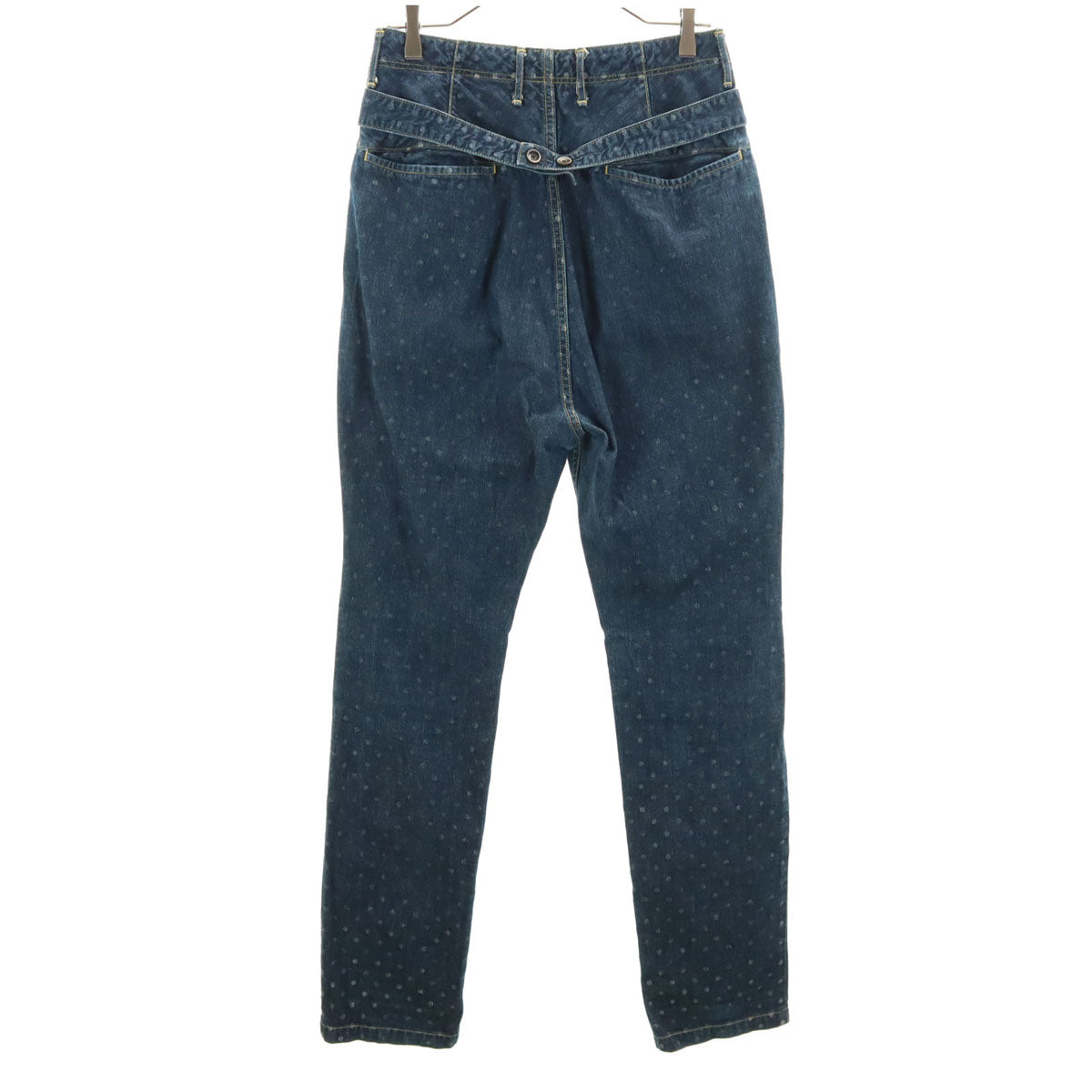 KAPITAL キャピタル 日本製 ドット柄 ピエロ デニムパンツ 1 インディゴブルー 水玉 ジーンズ メンズ