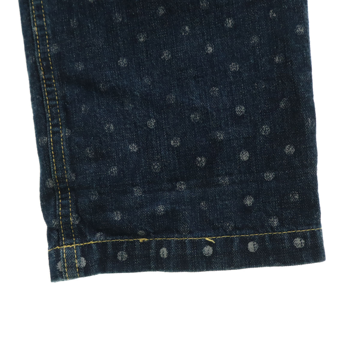 KAPITAL キャピタル 日本製 ドット柄 ピエロ デニムパンツ 1