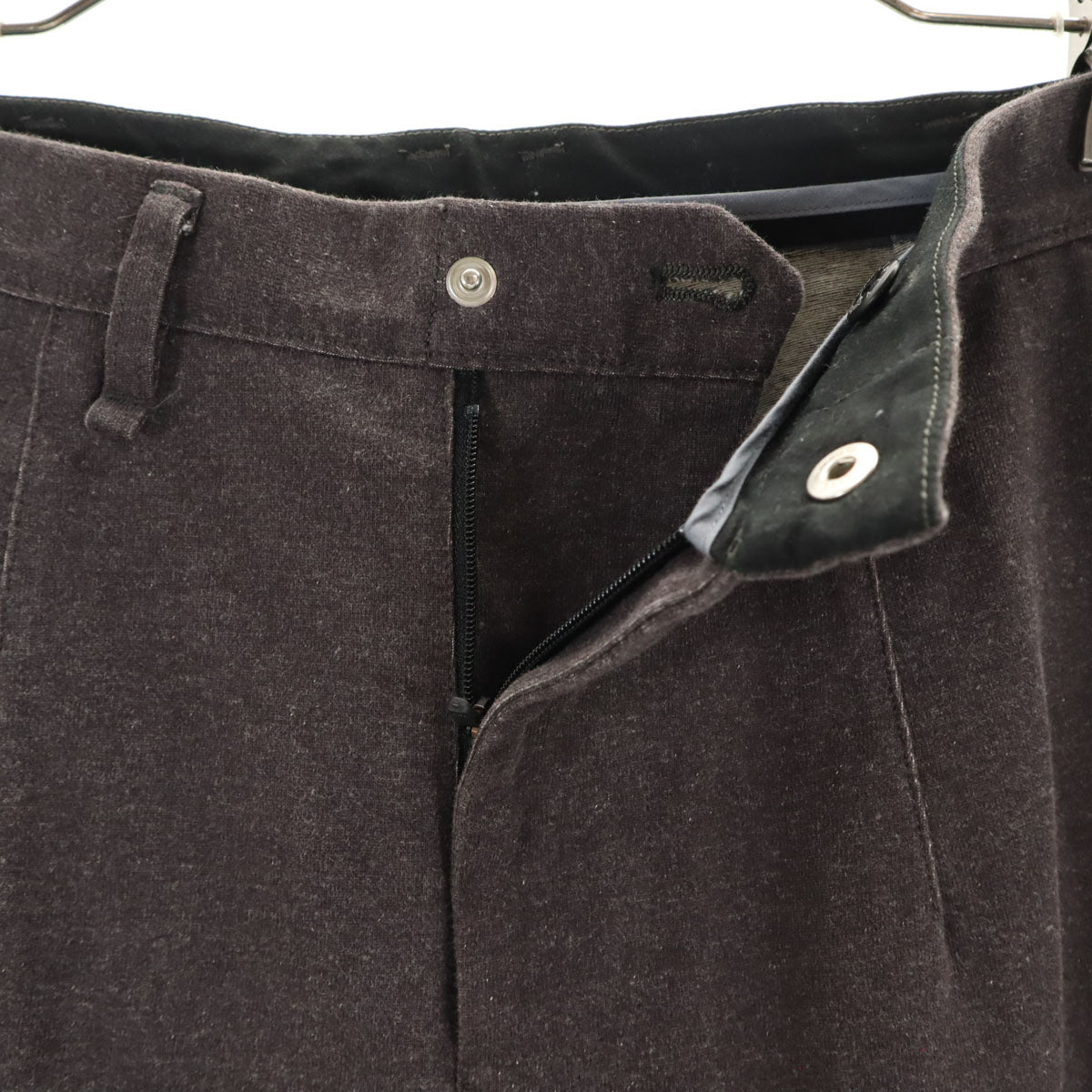 CURLY カーリー 日本製 アンクル丈 テーパードパンツ 2 チャコールグレー メンズ